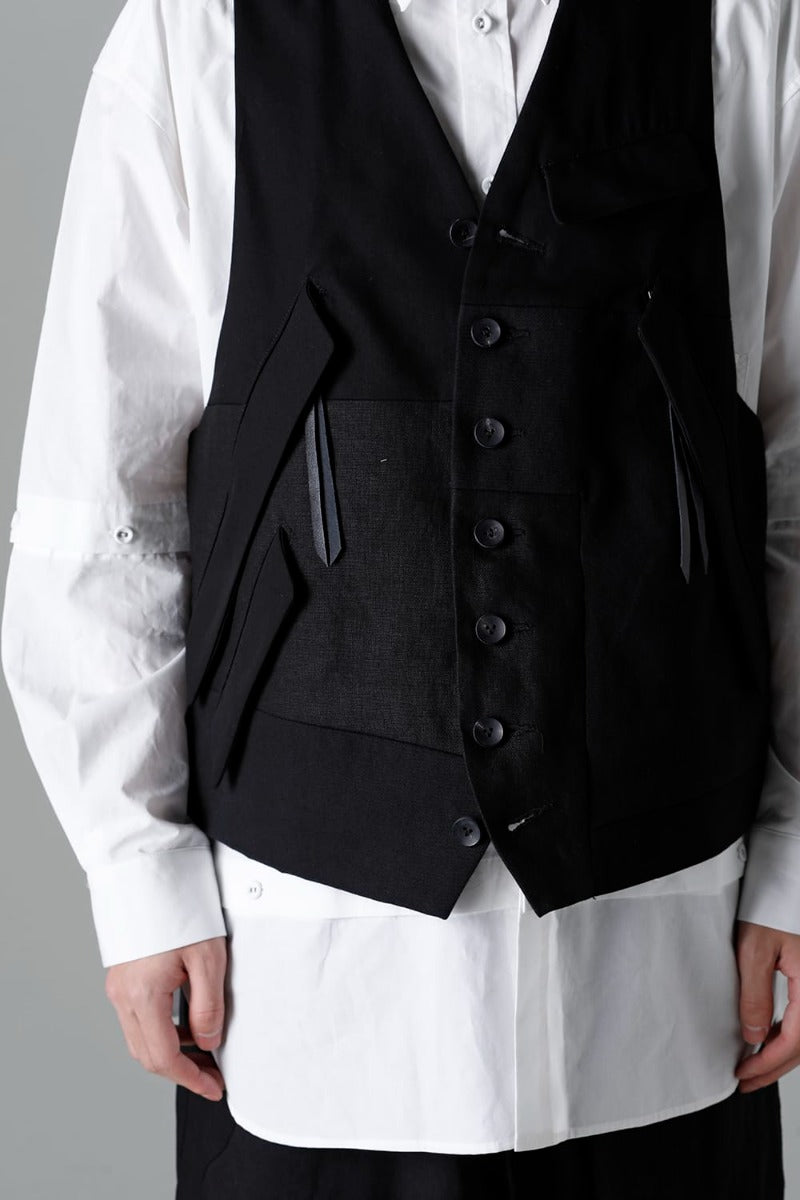Fragment Vest  Black