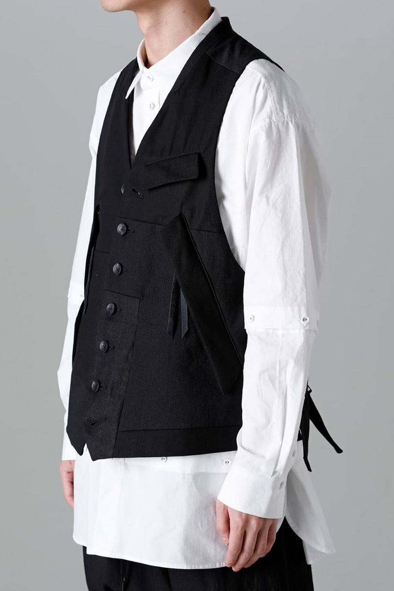 Fragment Vest  Black