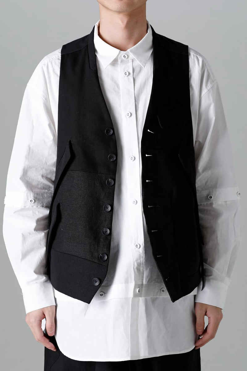 Fragment Vest  Black