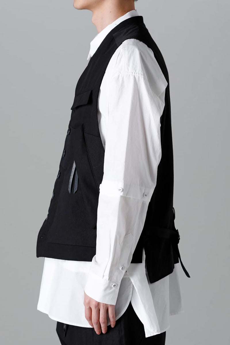 Fragment Vest  Black
