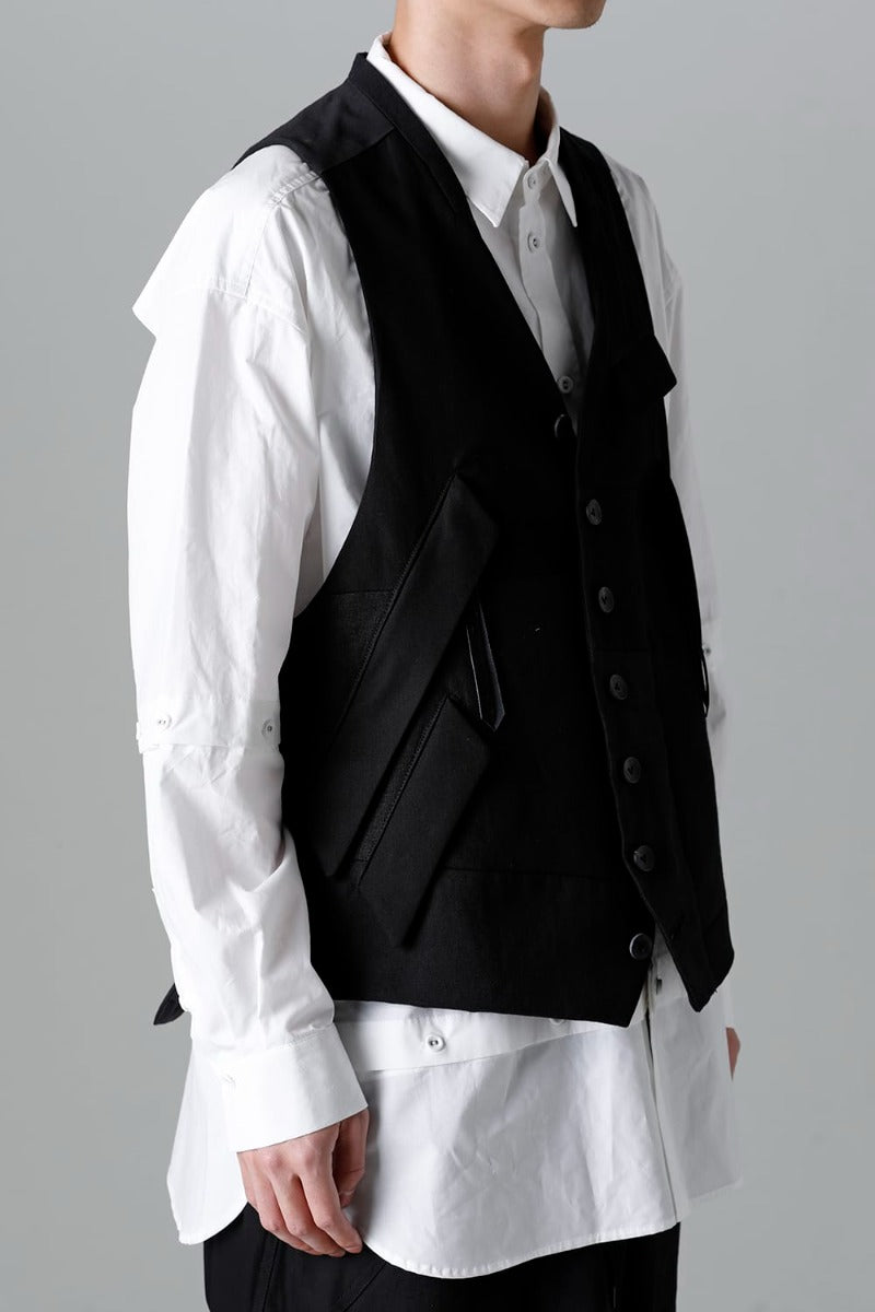 Fragment Vest  Black