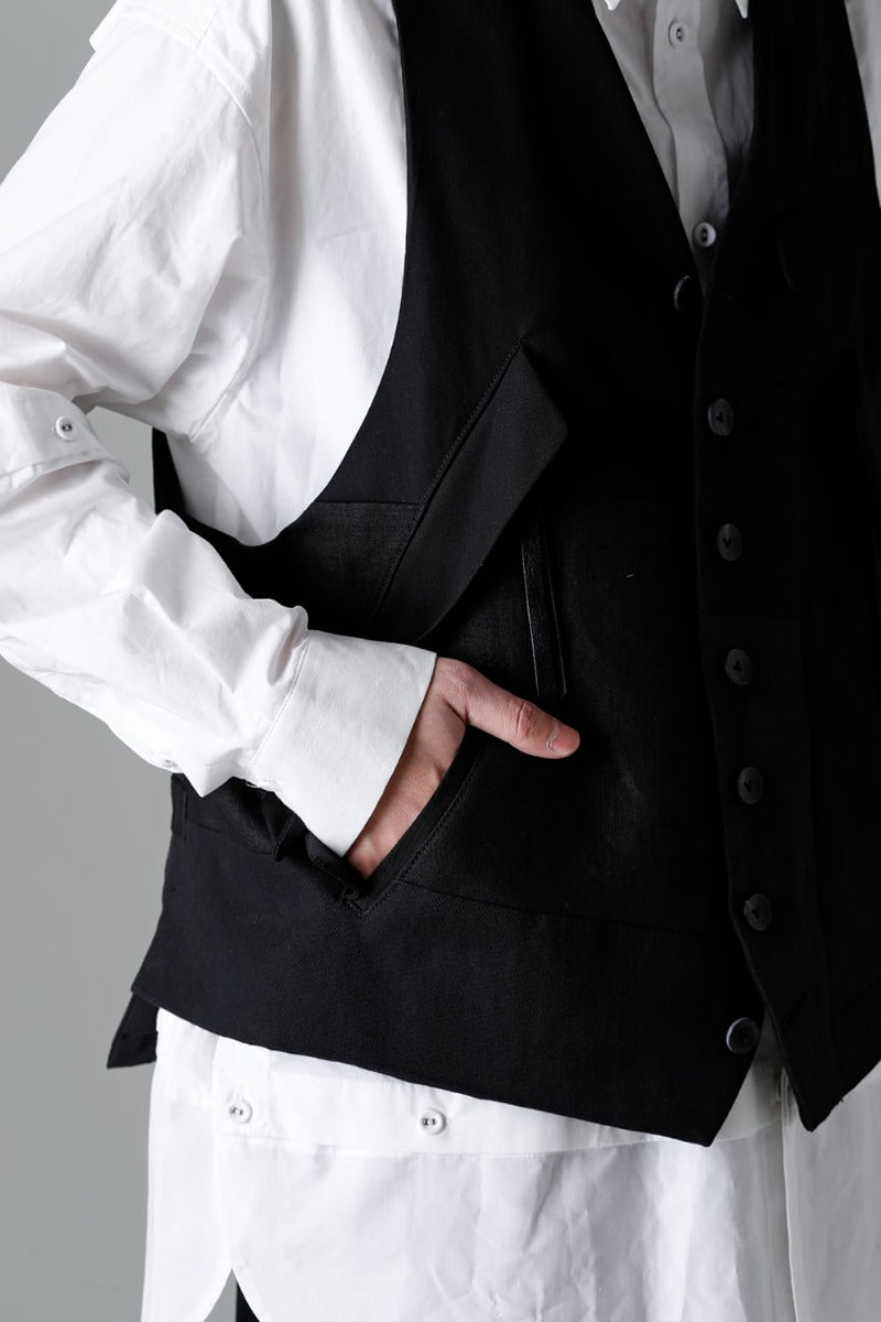 Fragment Vest  Black