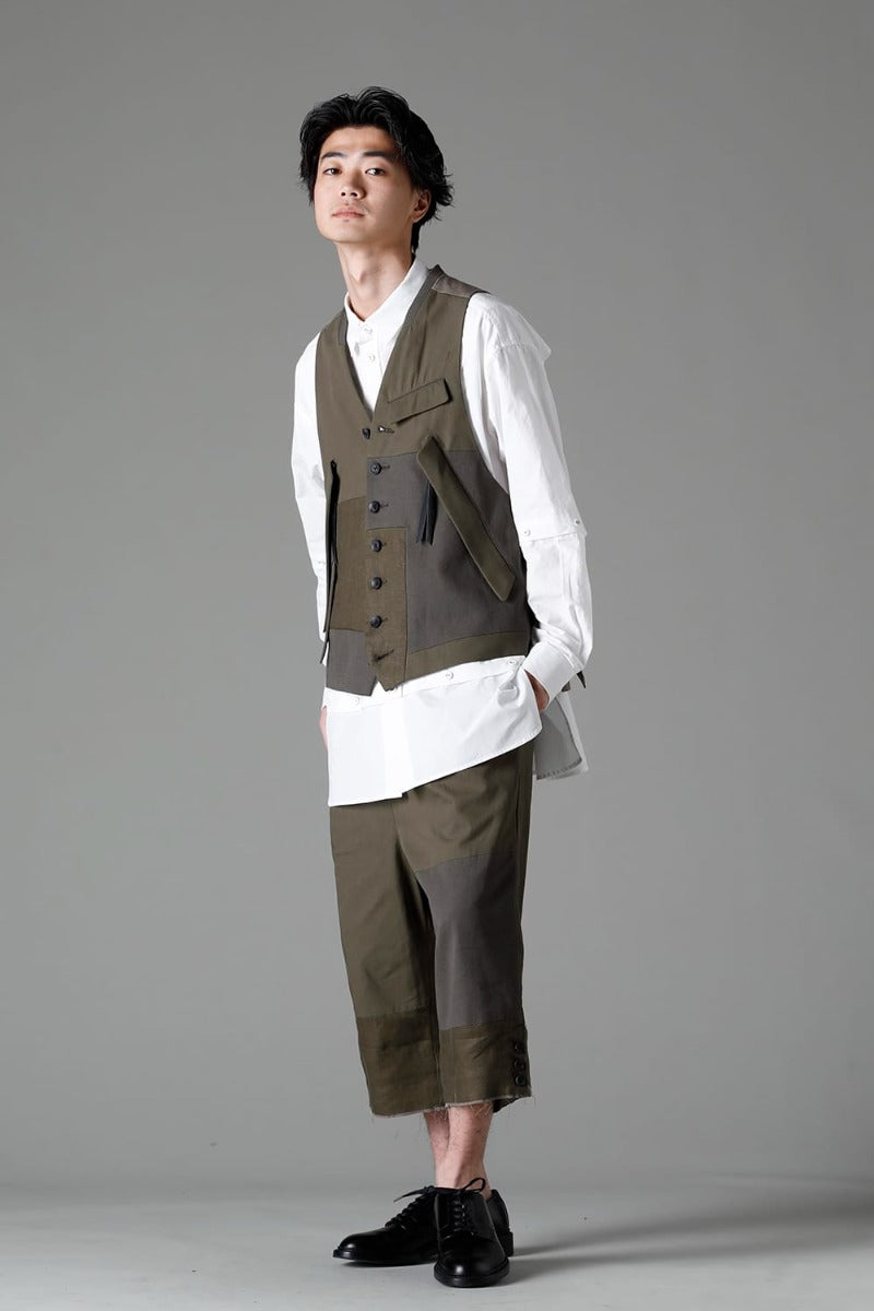 Fragment Vest  Dark Olive