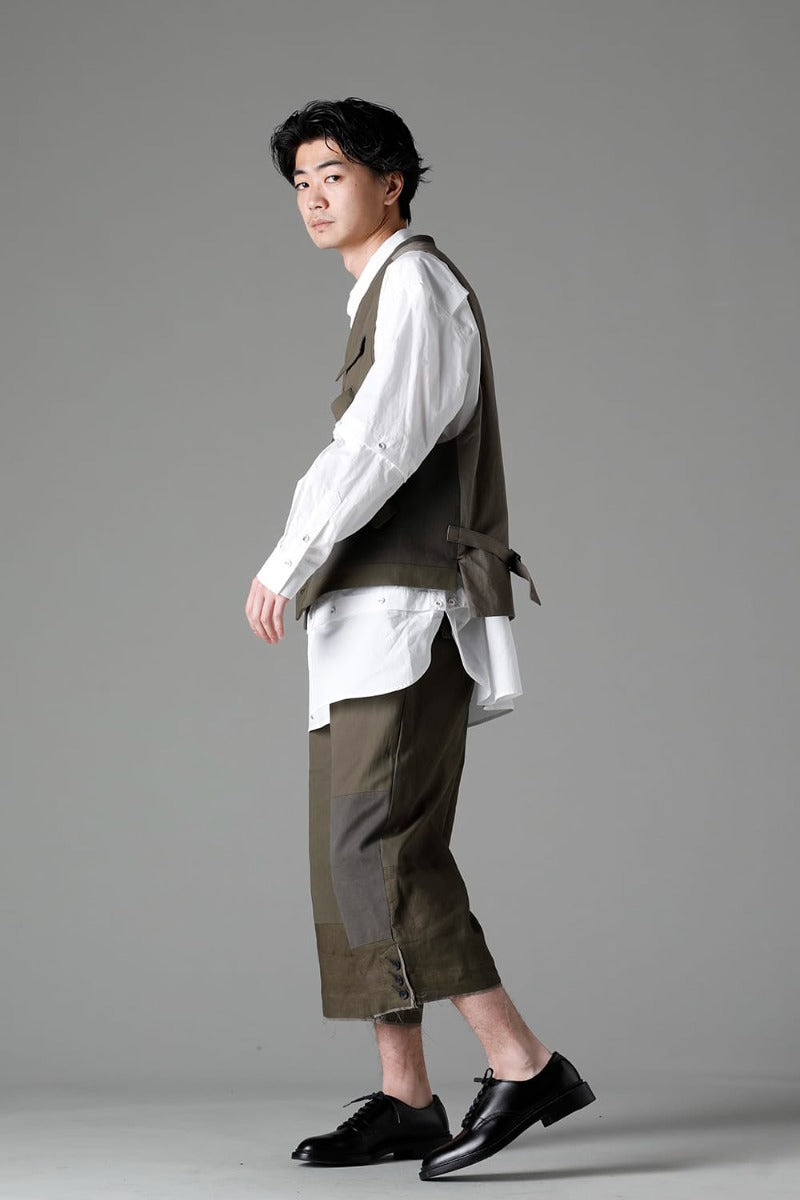 Fragment Vest  Dark Olive