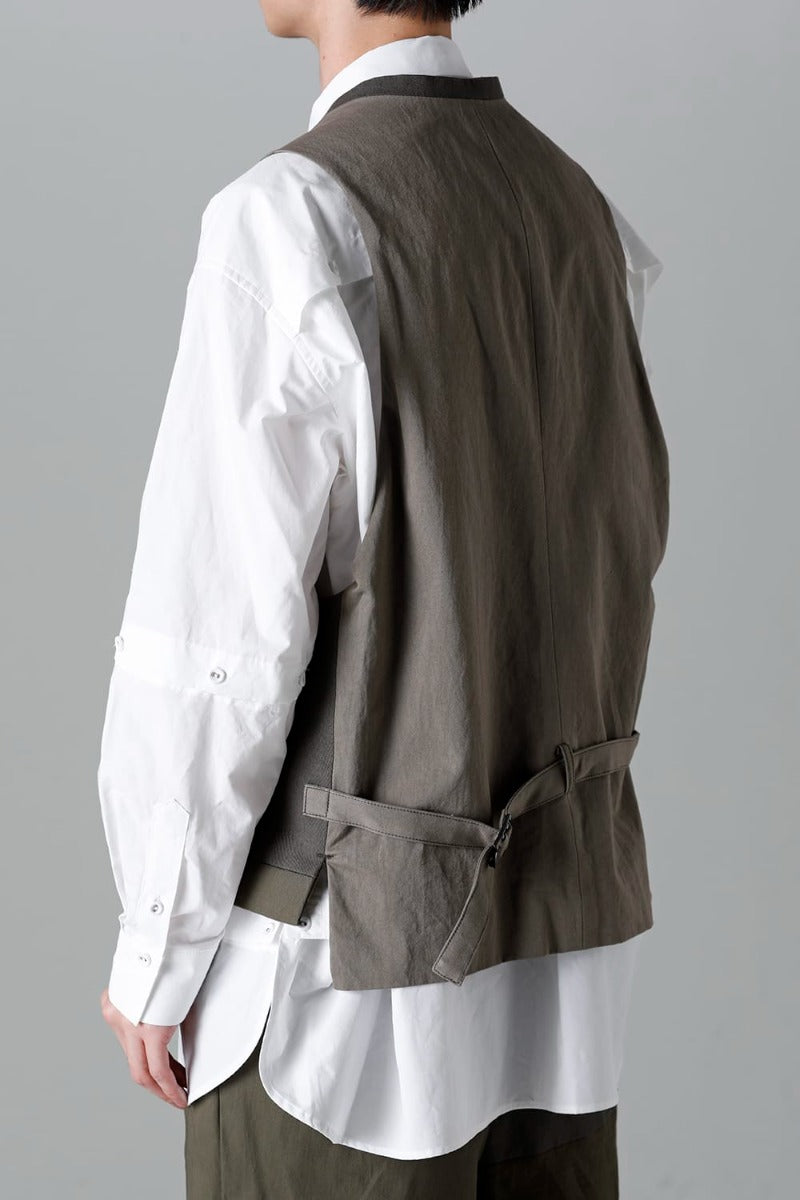 Fragment Vest  Dark Olive