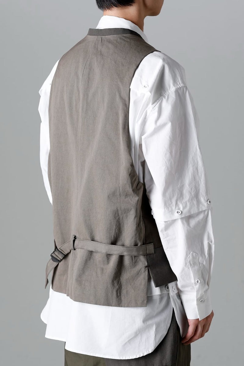 Fragment Vest  Dark Olive