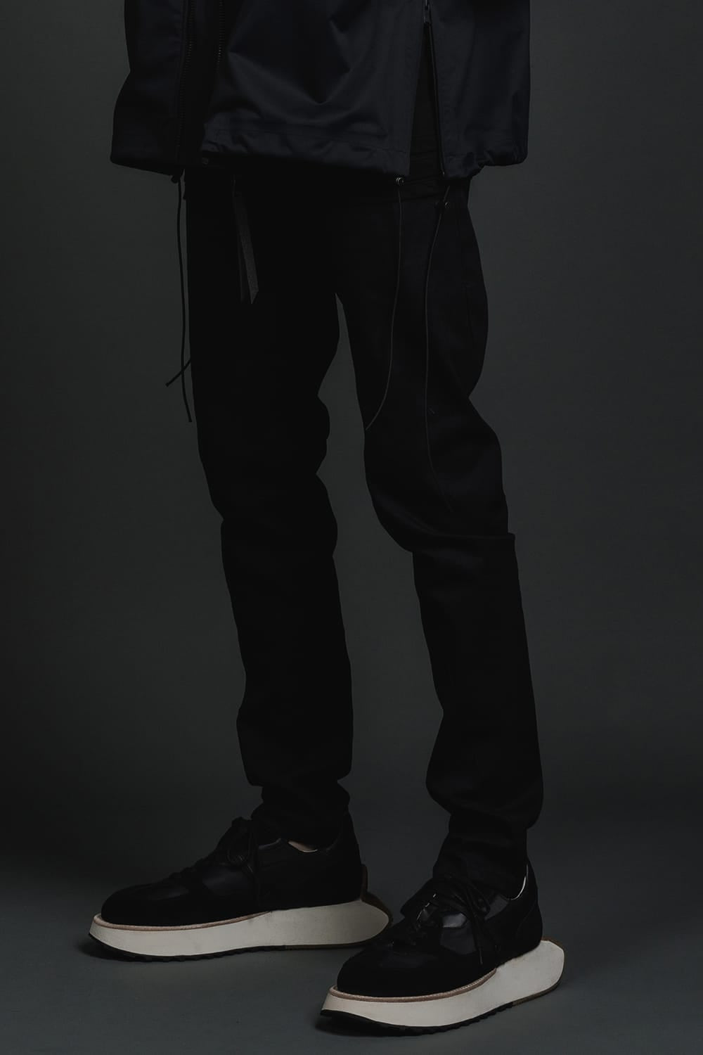 Denim Slim Pants Black