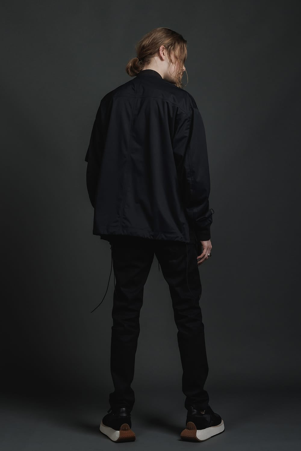 Denim Slim Pants Black