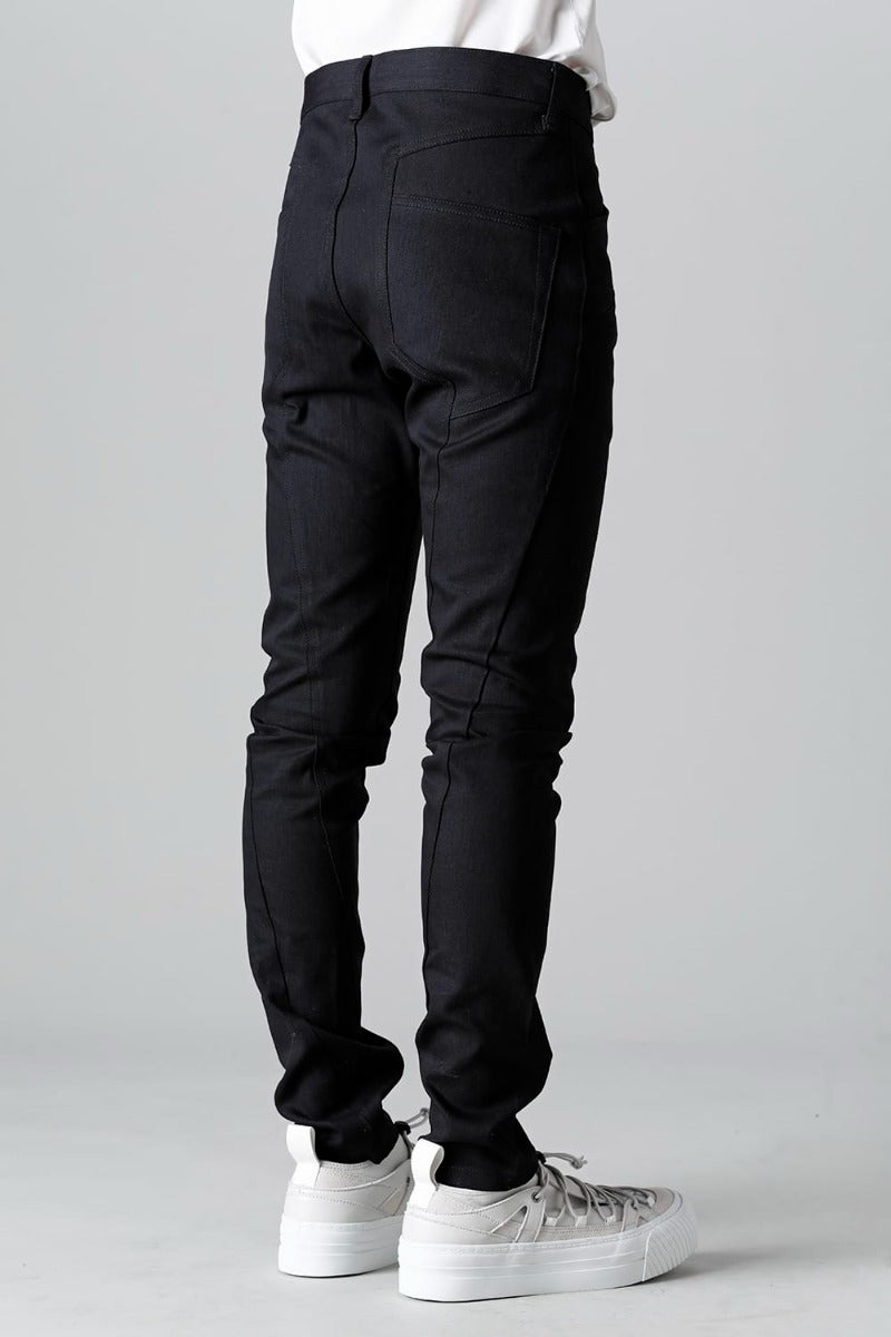 Denim Slim Pants Black