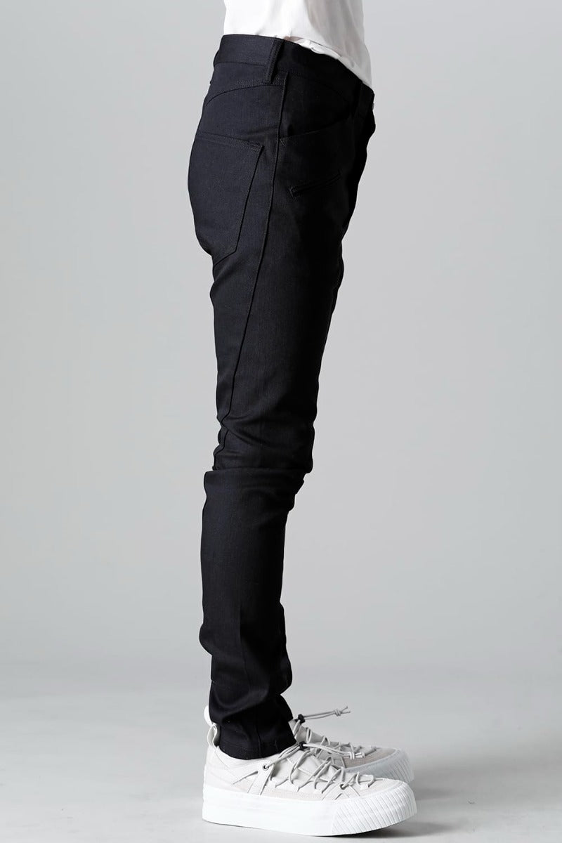 Denim Slim Pants Black