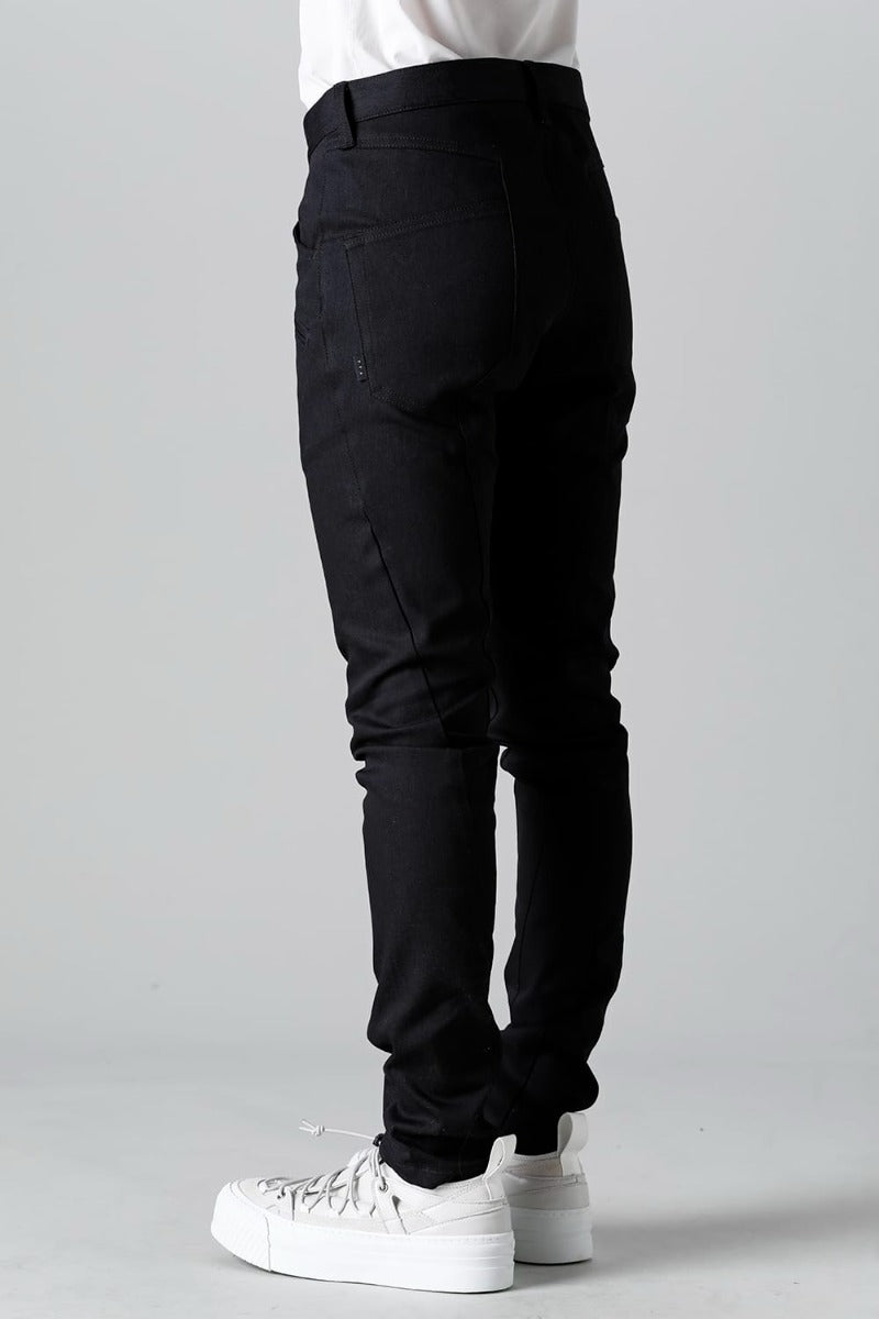 Denim Slim Pants Black