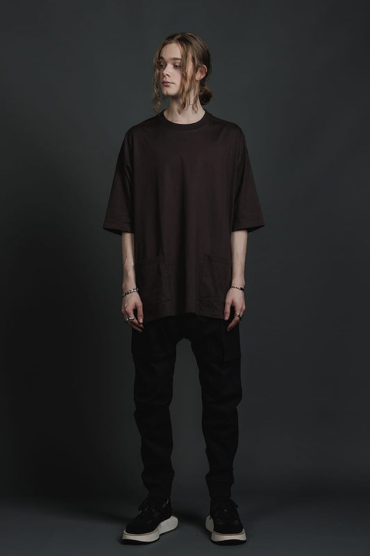 Denim Jogger Pants Black