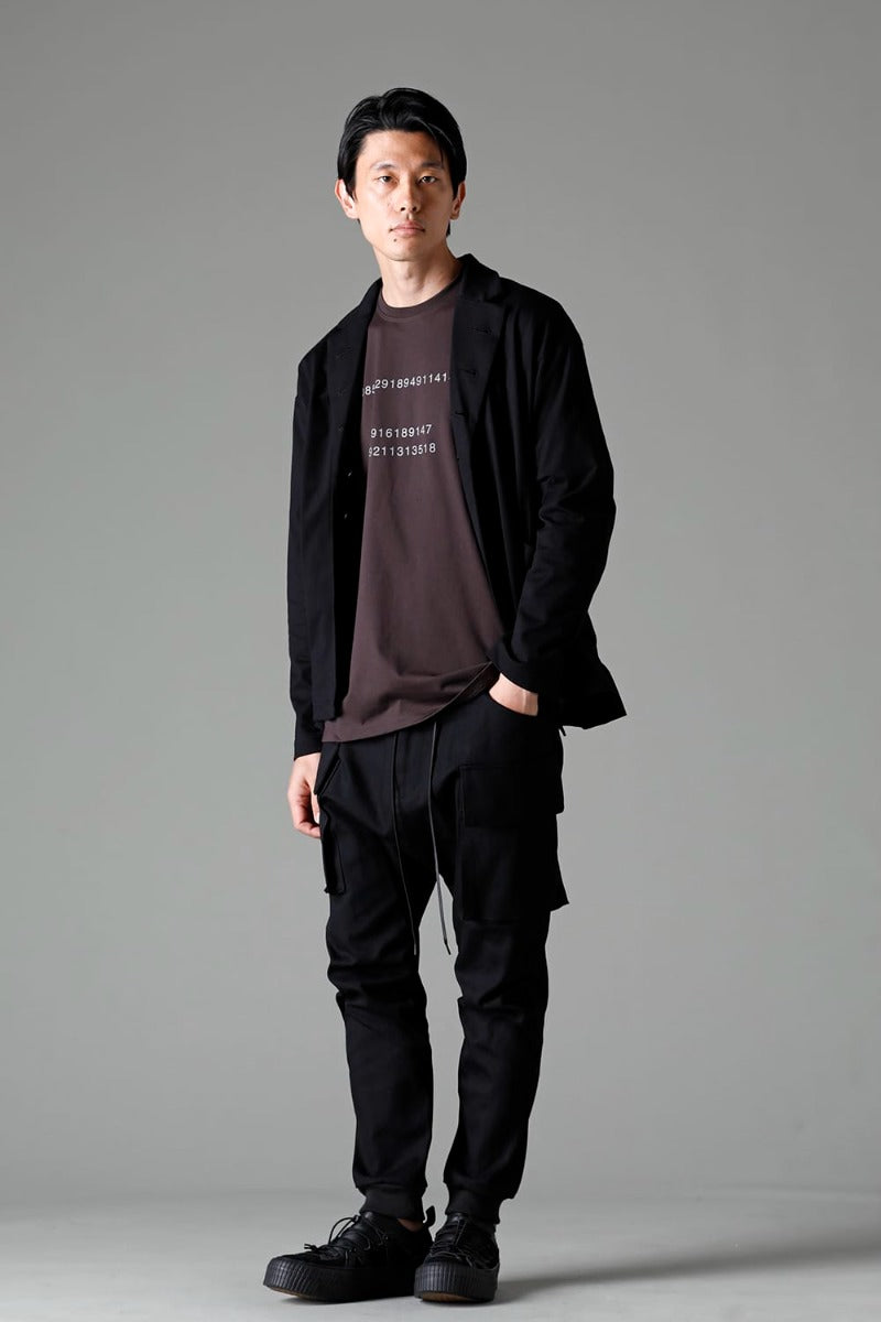 デニム ジョガー パンツ ブラック