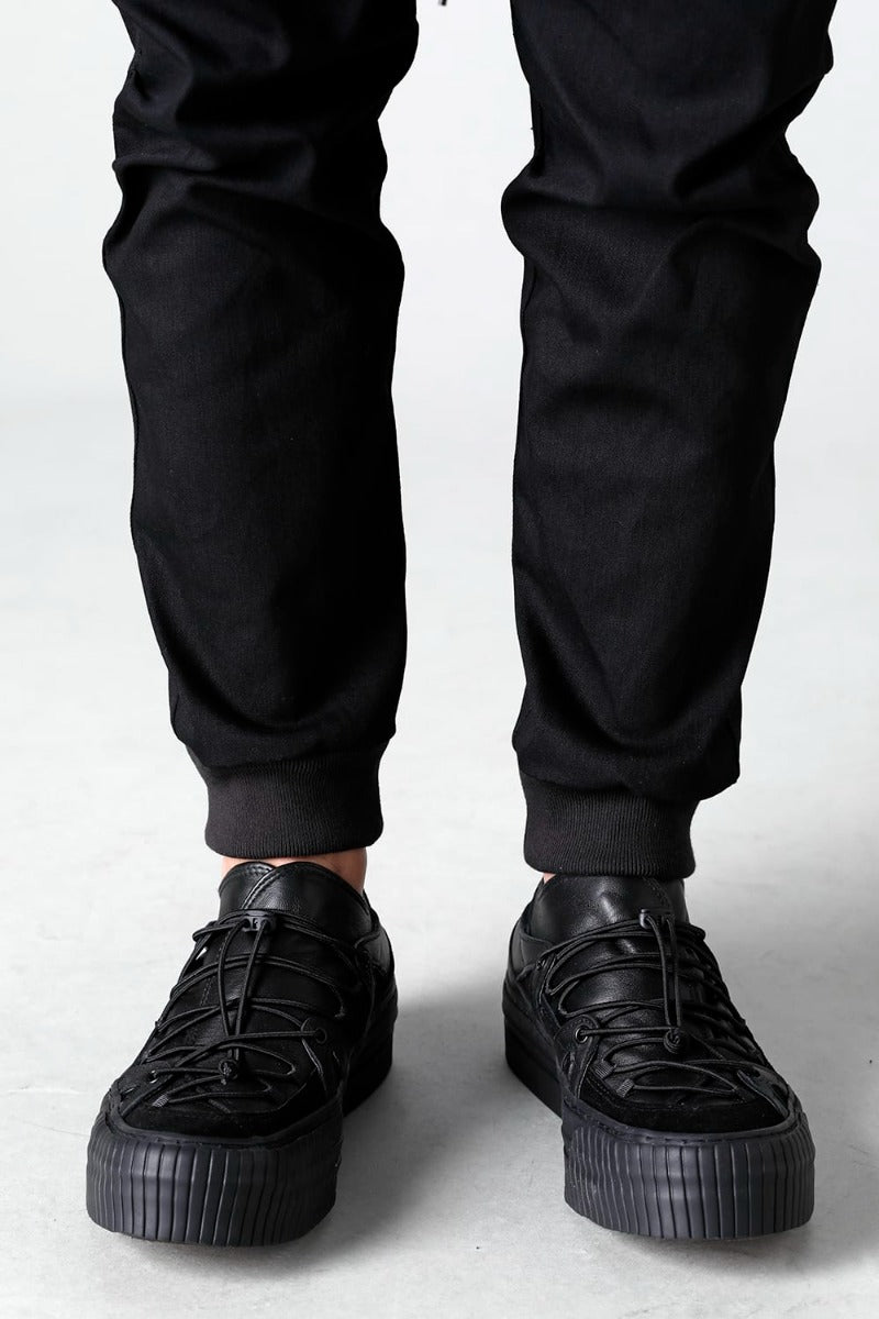 デニム ジョガー パンツ ブラック