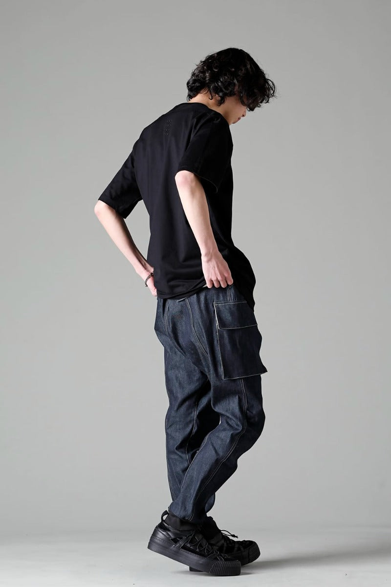 Denim Jogger Pants Indigo