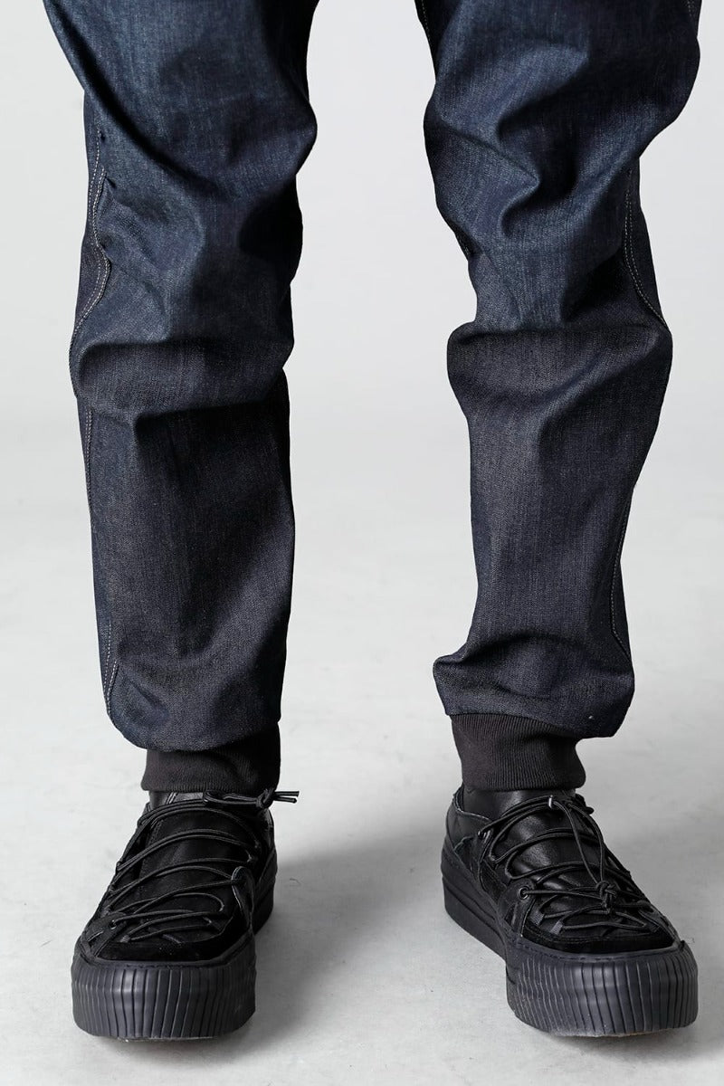 Denim Jogger Pants Indigo
