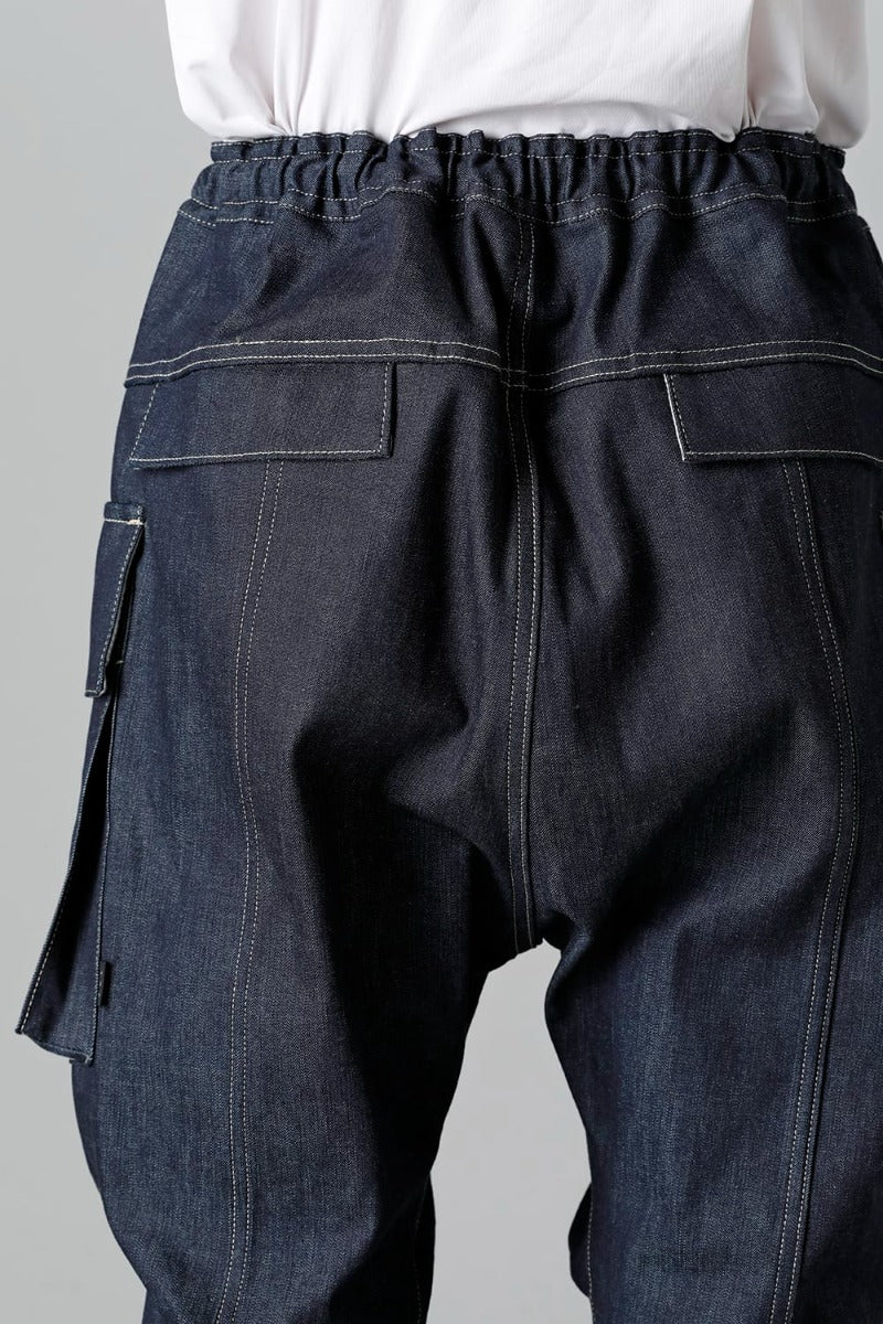 Denim Jogger Pants Indigo