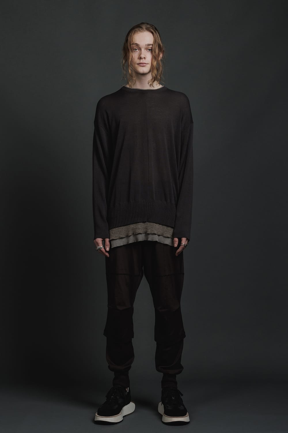 Layerd Rib Sweater