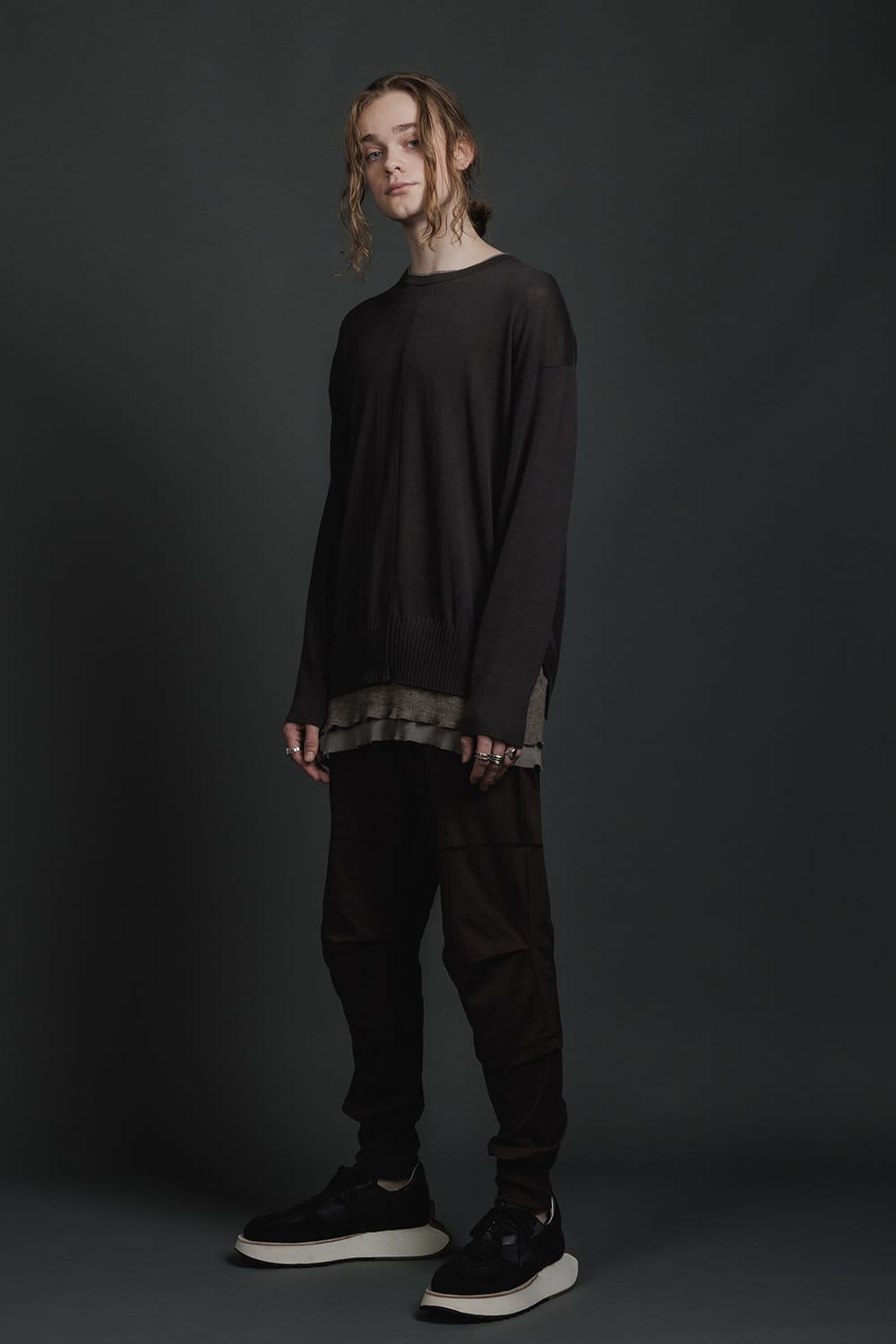 Layerd Rib Sweater