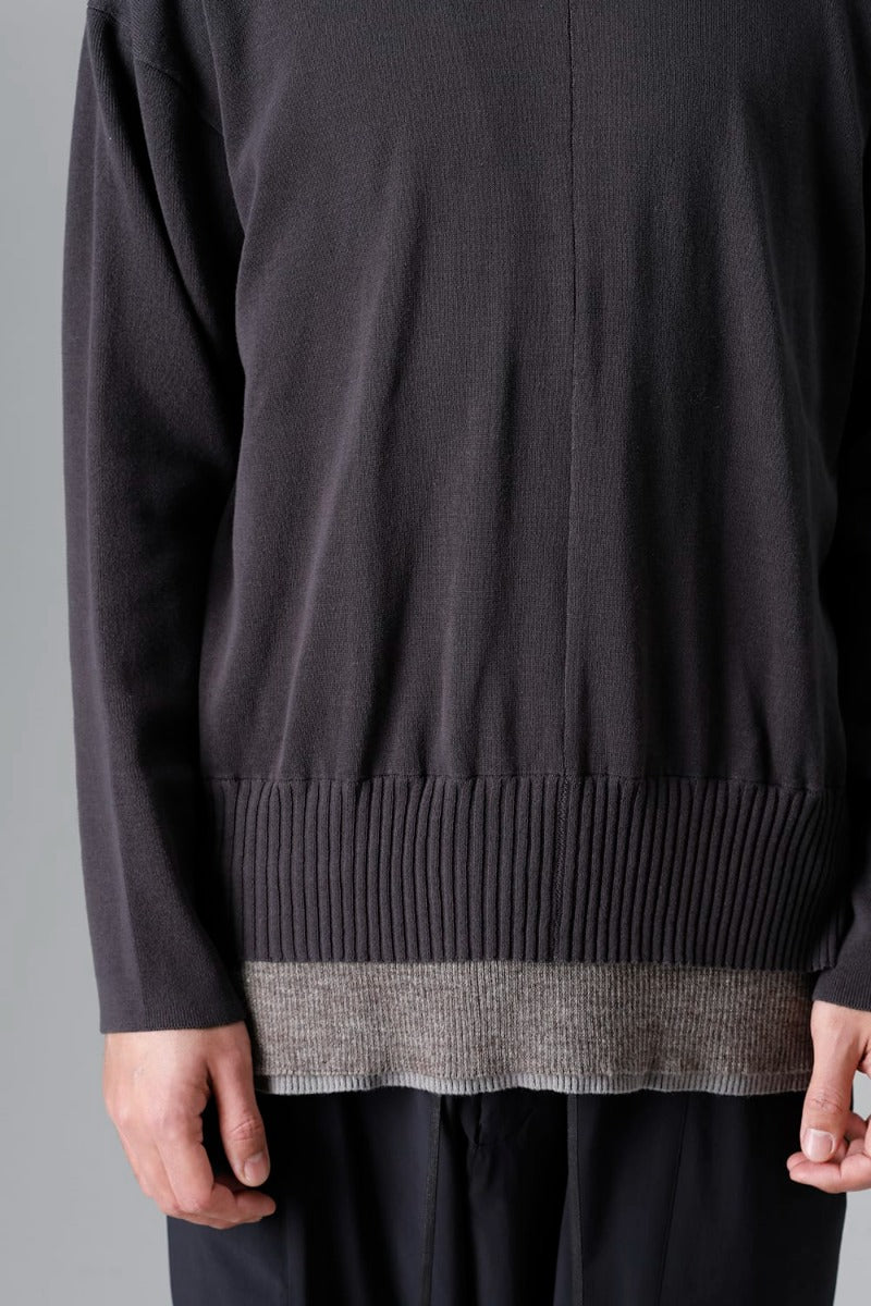 Layerd Rib Sweater