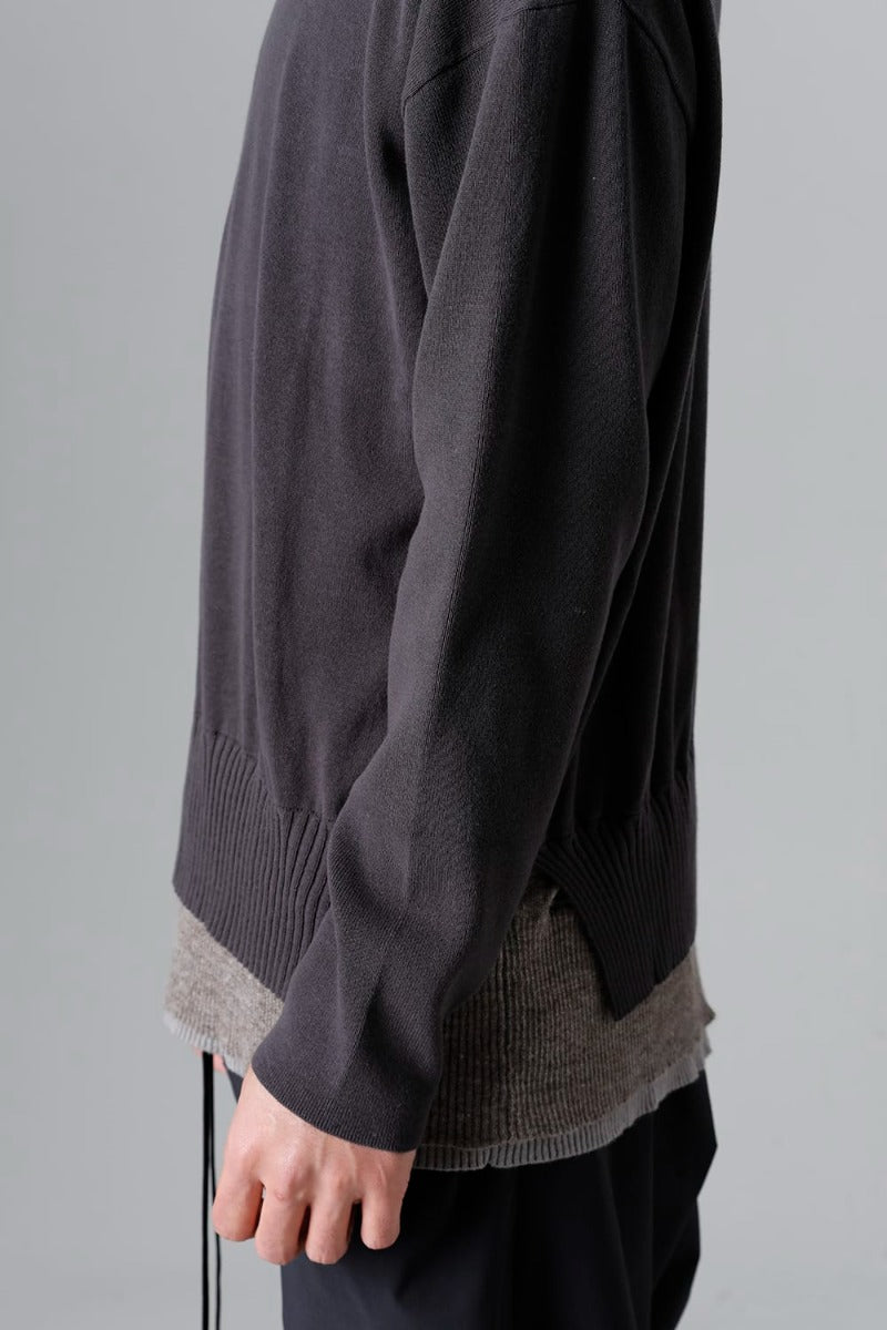 Layerd Rib Sweater