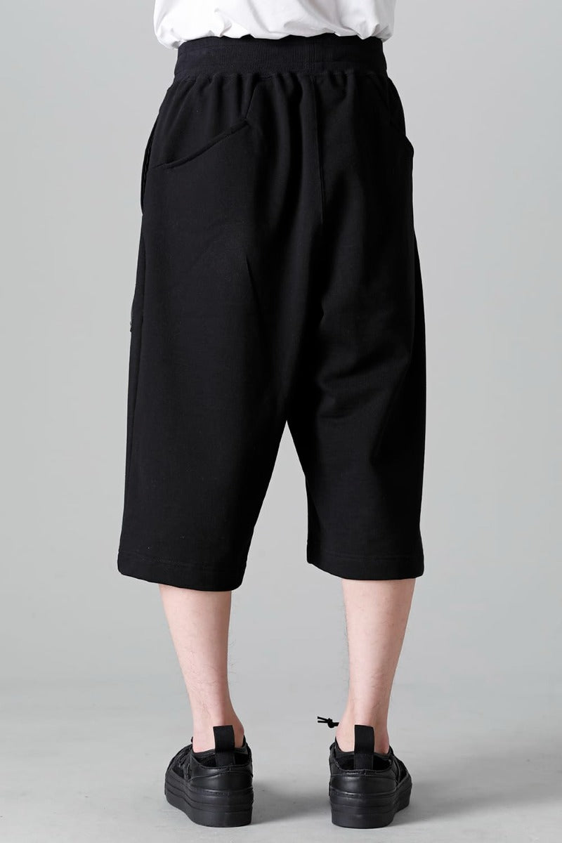 Sweat Wrap Pants Black