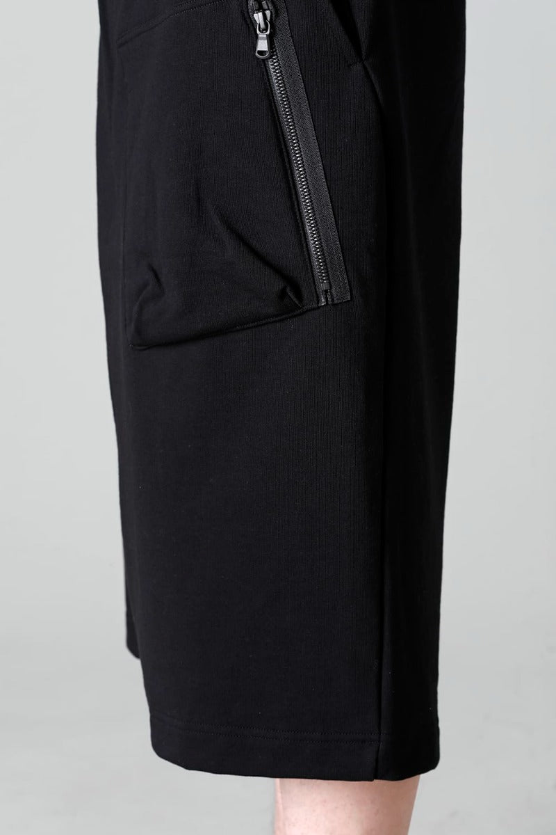 Sweat Wrap Pants Black