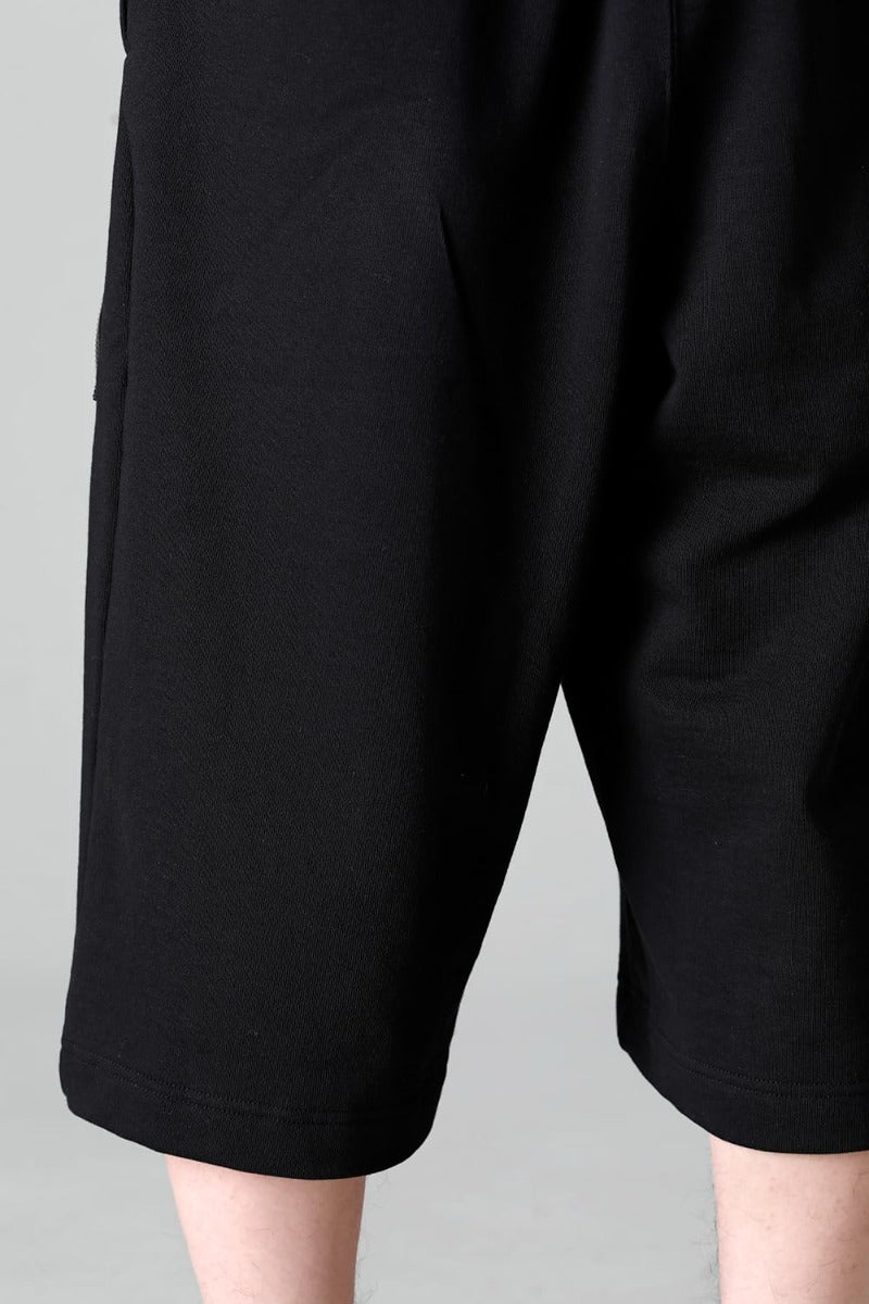 Sweat Wrap Pants Black