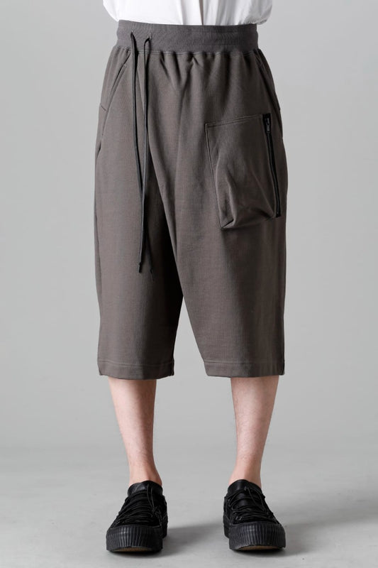 Sweat Wrap Pants Dark Grey