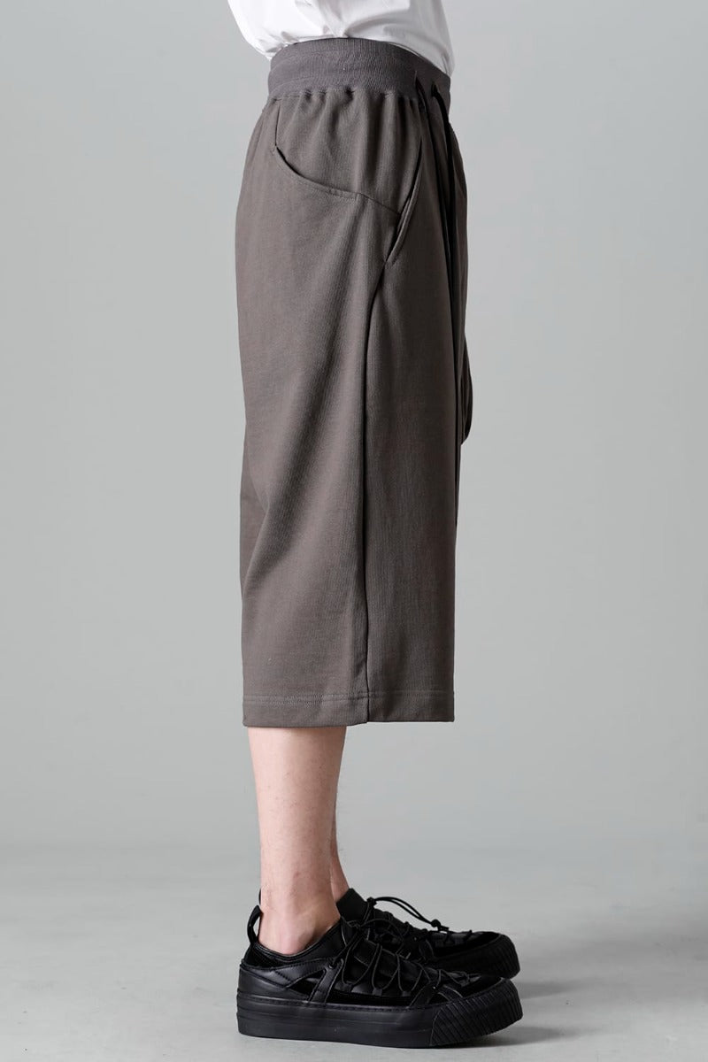 Sweat Wrap Pants Dark Grey