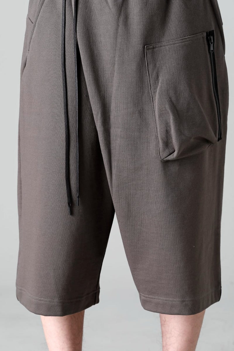 Sweat Wrap Pants Dark Grey