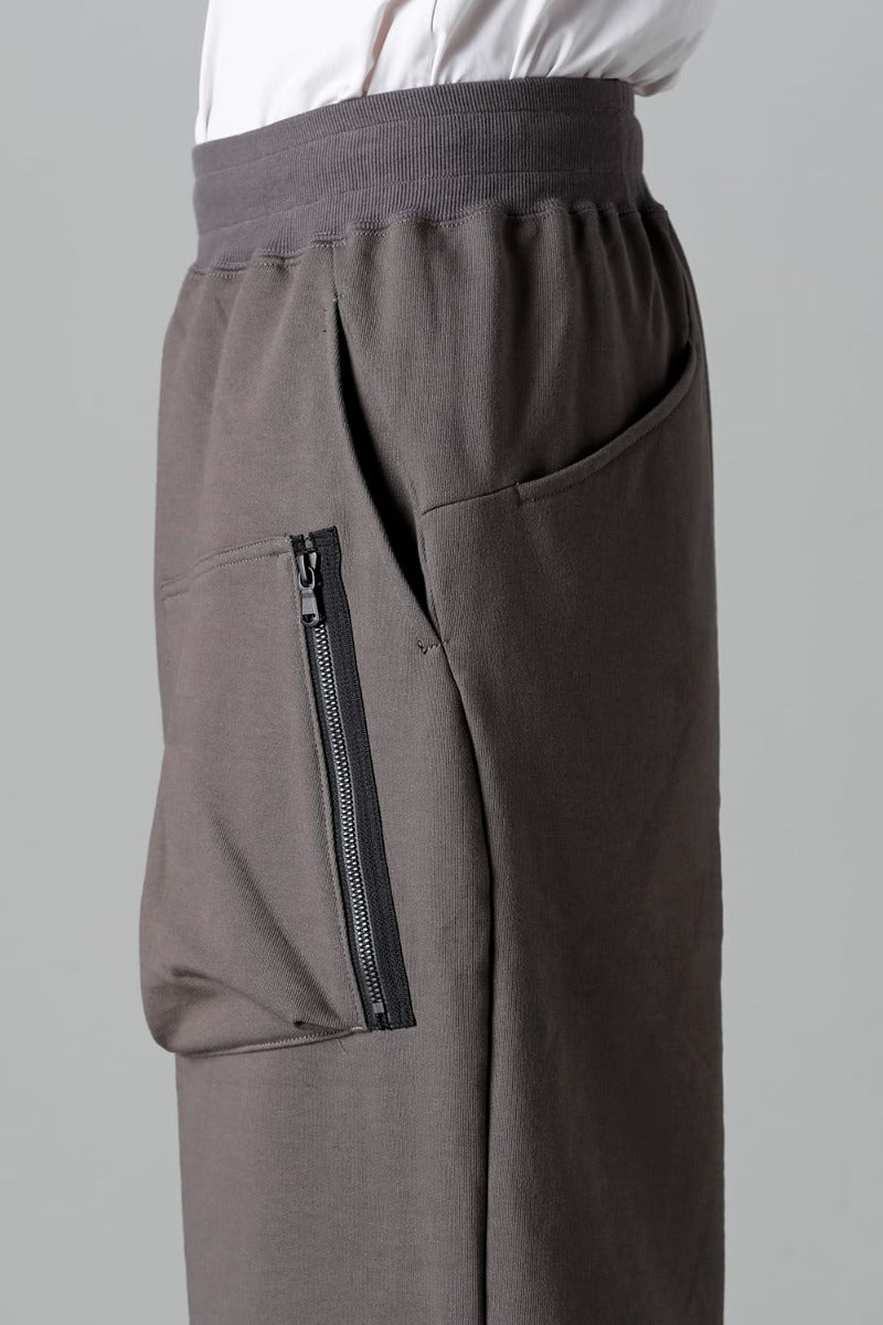 Sweat Wrap Pants Dark Grey