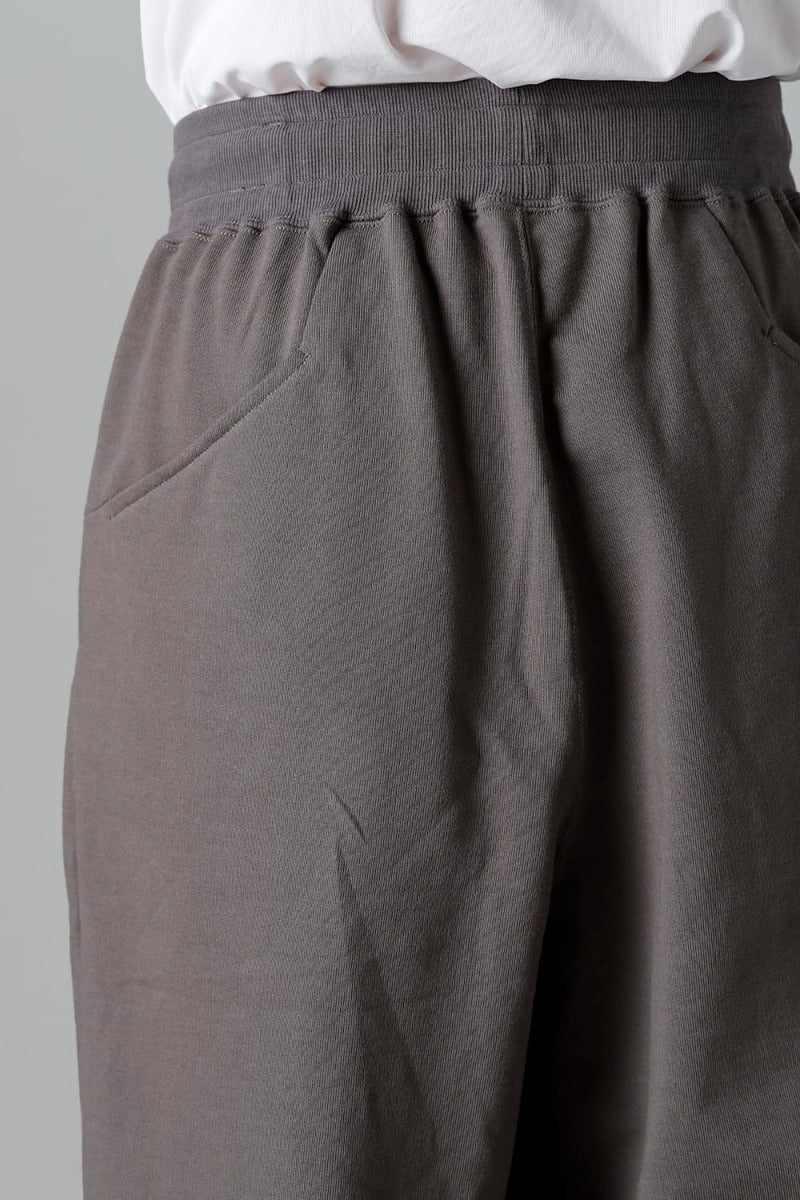 Sweat Wrap Pants Dark Grey