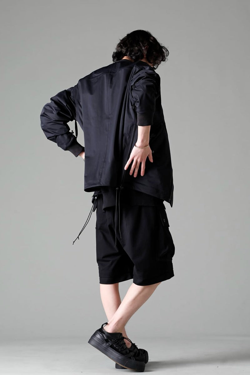 ジャージー ショート パンツ ブラック