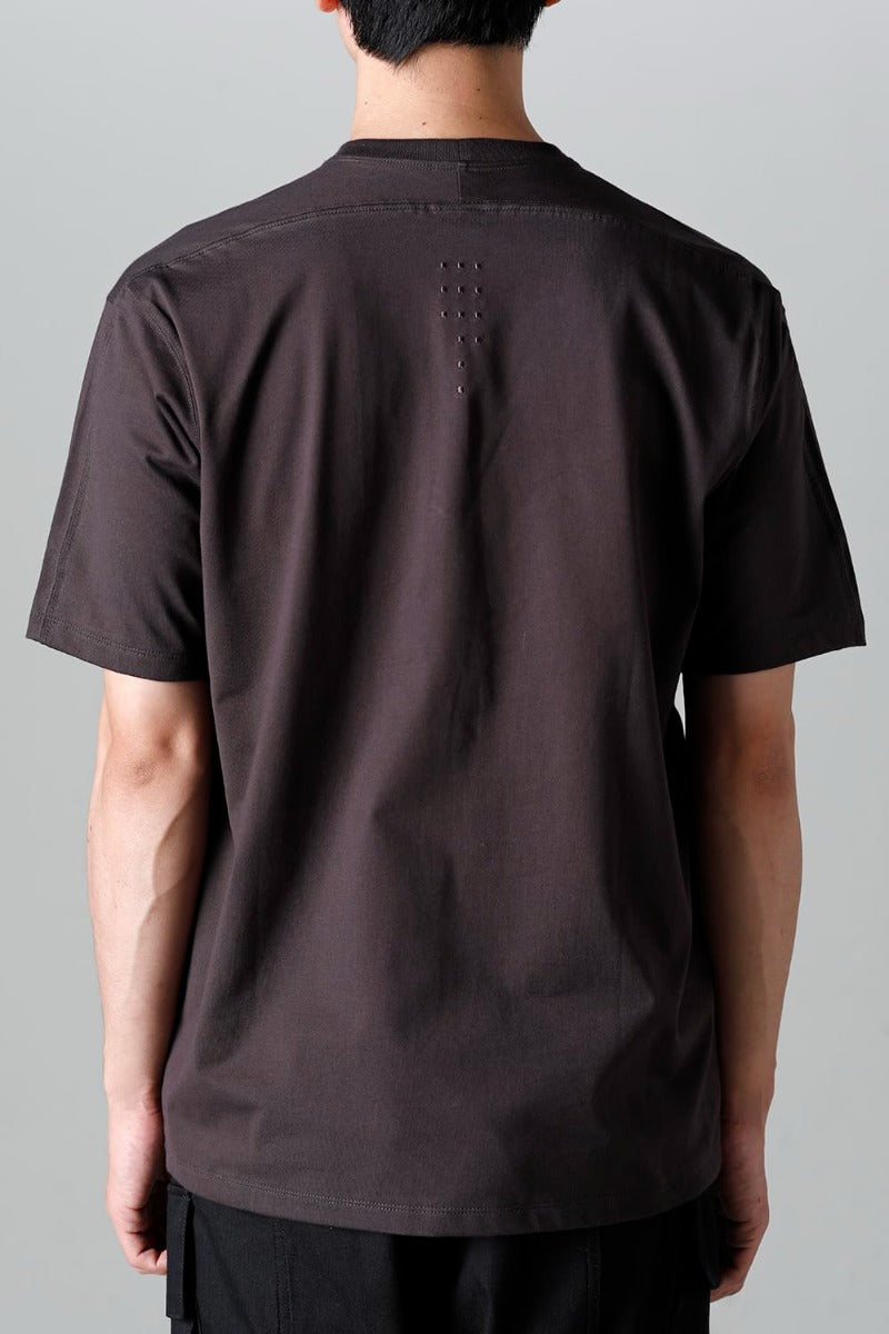 Short Sleeve Printed T-Shirt  Brown Gray