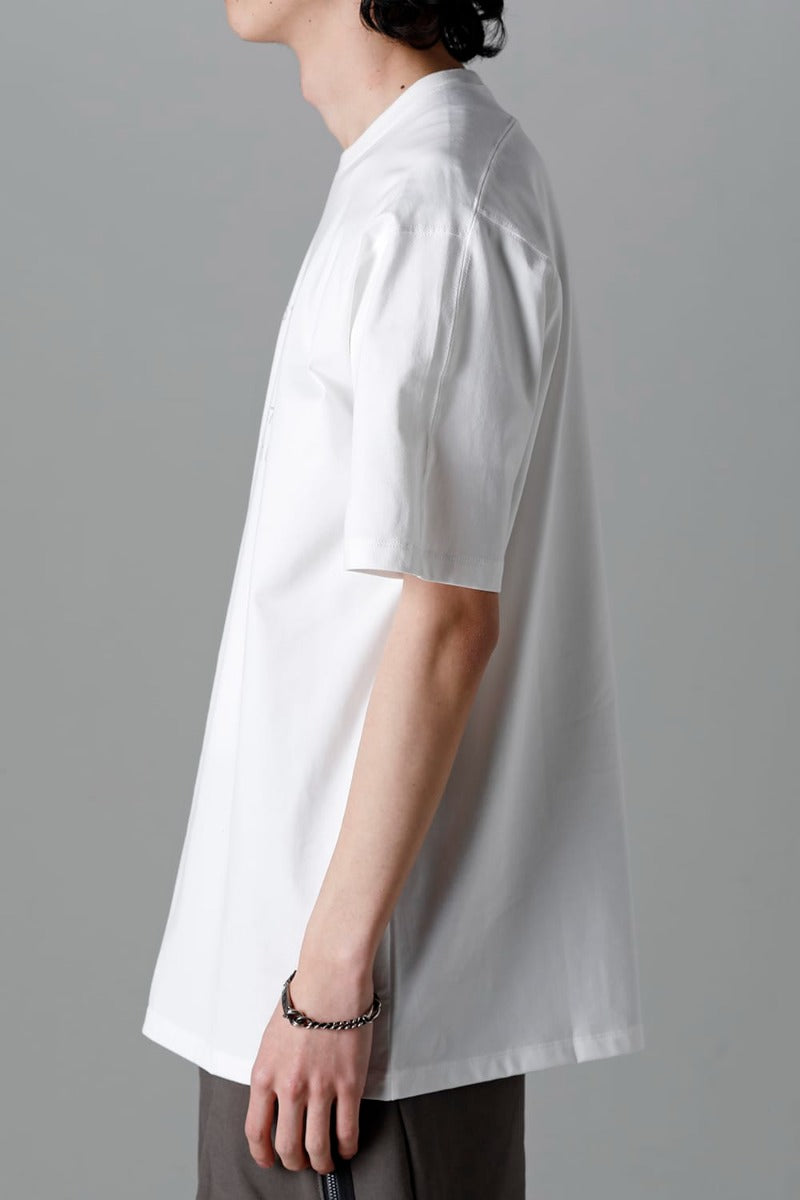 Short Sleeve Printed T-Shirt  Off White