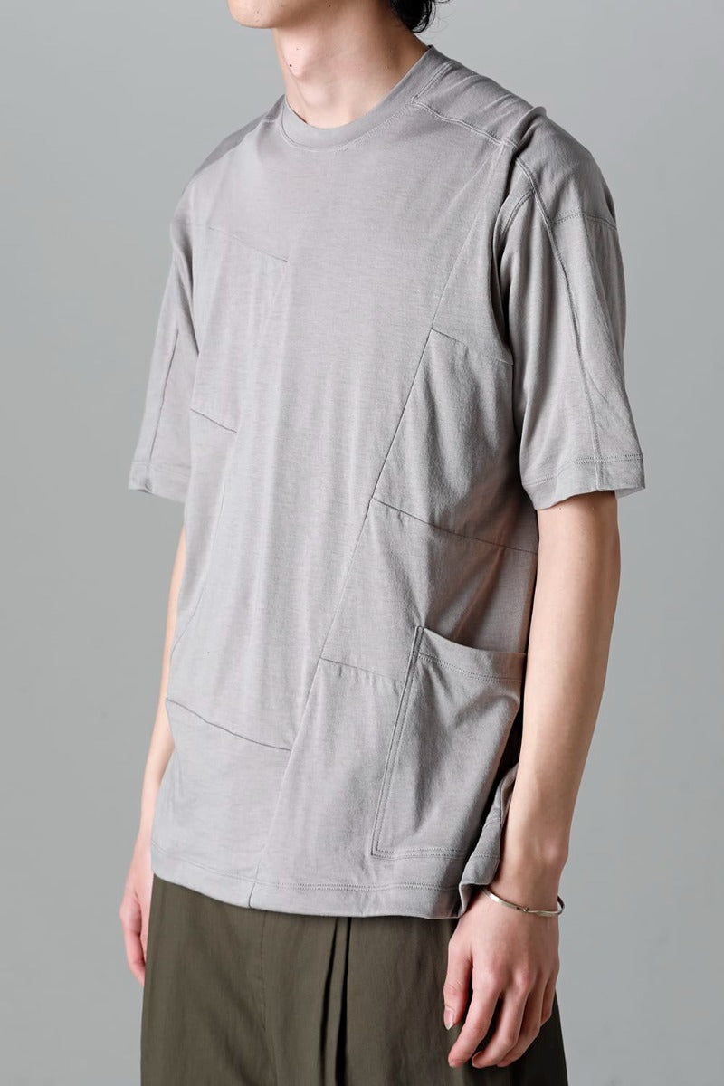 Fragment Short-Sleeve T-Shirt  Light Gray