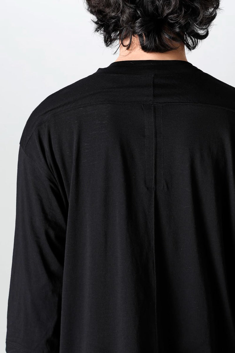 ダブルレイヤード Tシャツ  ブラック