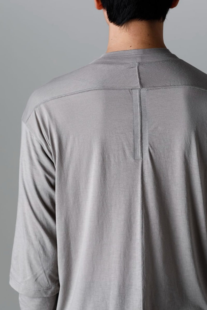 Double Layerd T-Shirt  Light Gray