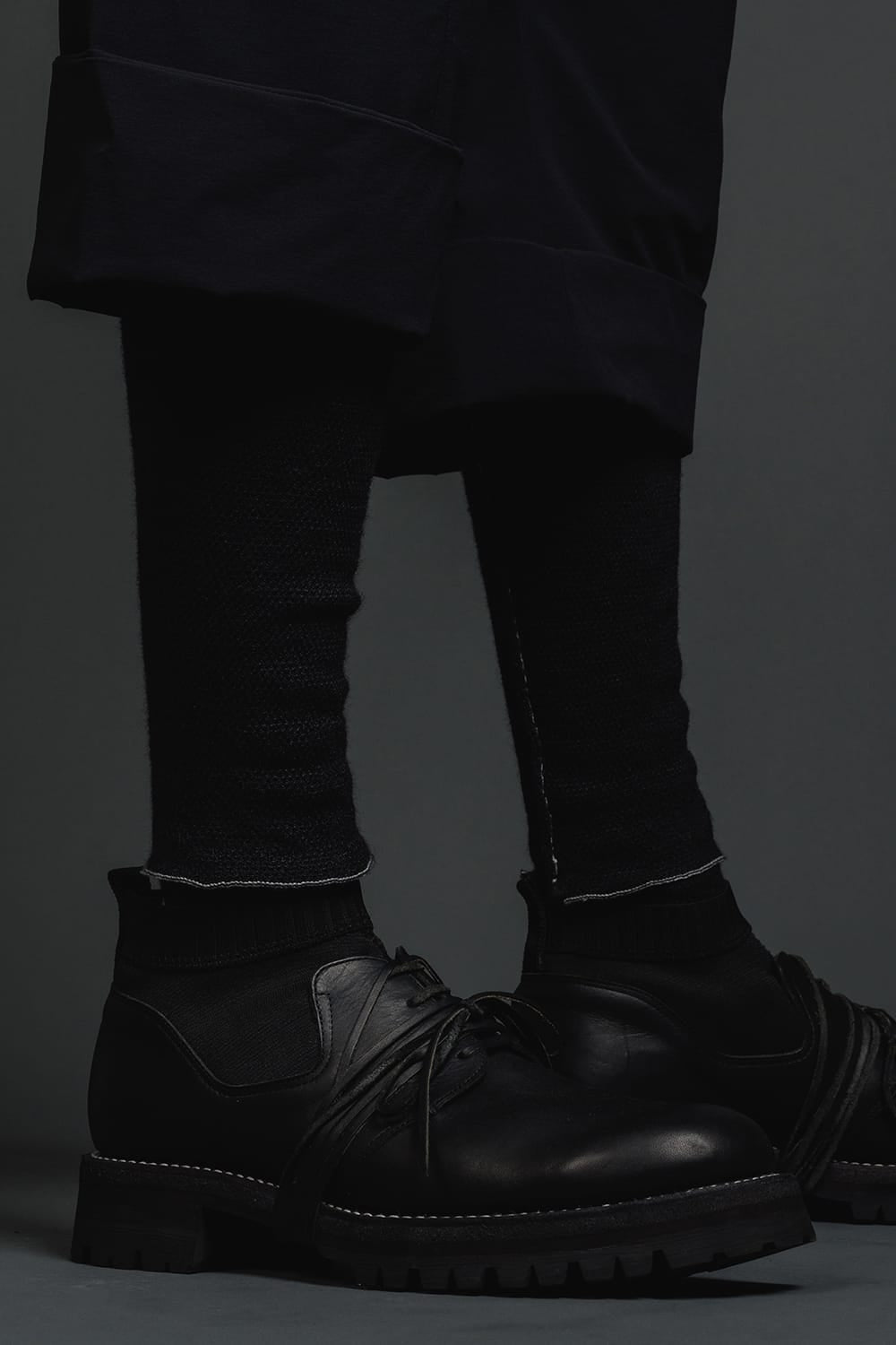 レッグウォーマー ブラック