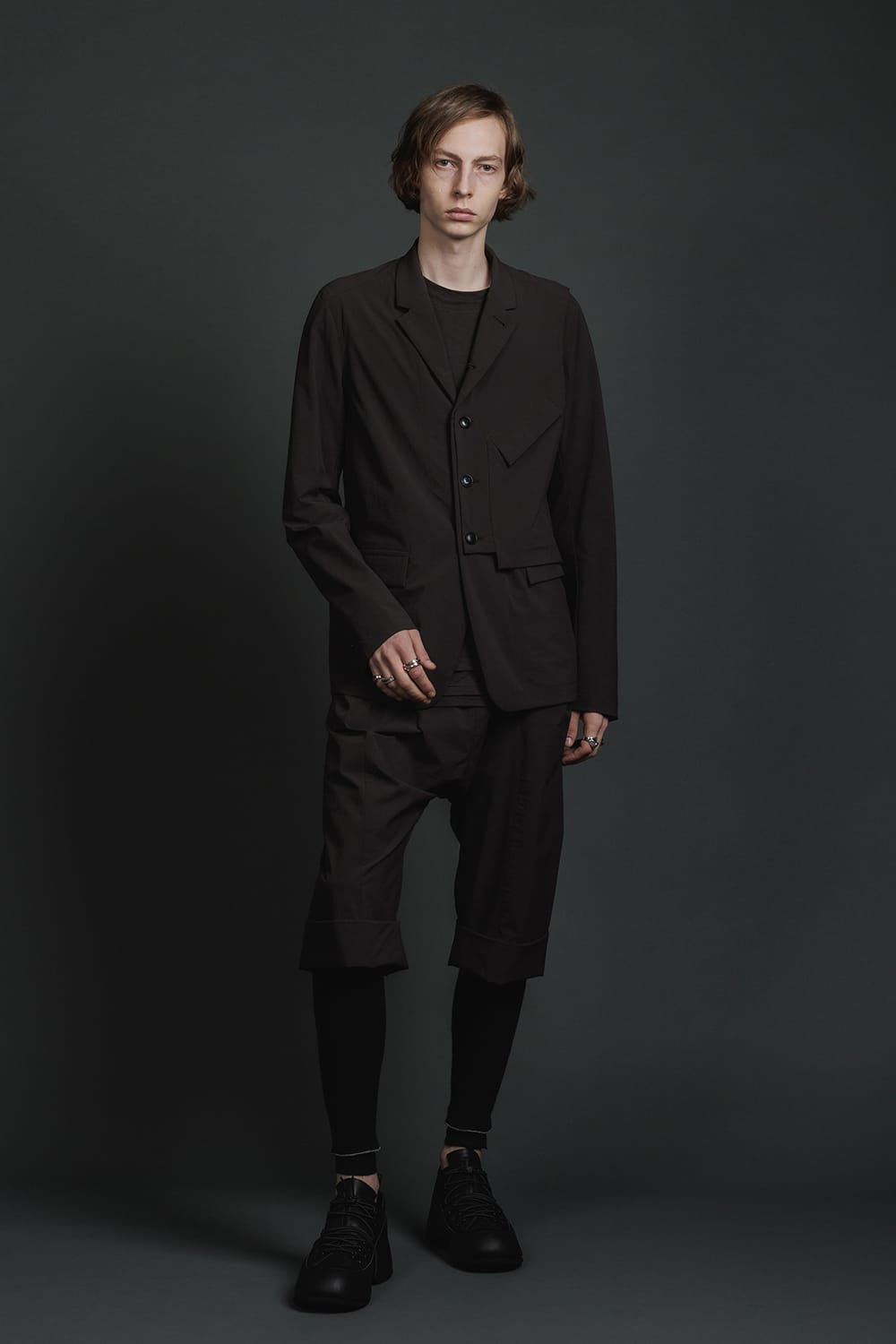 レッグウォーマー ブラック