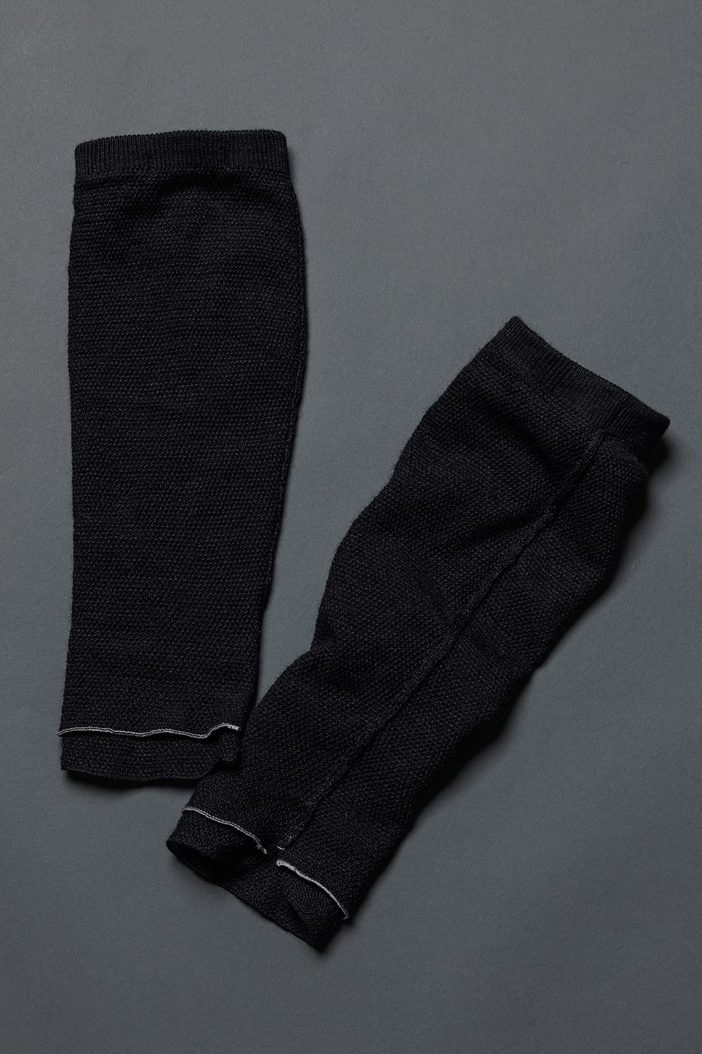 レッグウォーマー ブラック