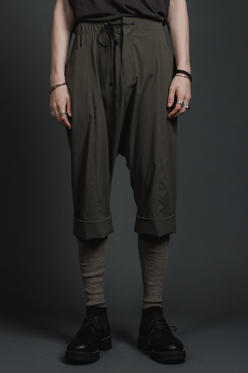 Leg-Warmers Gray Brown