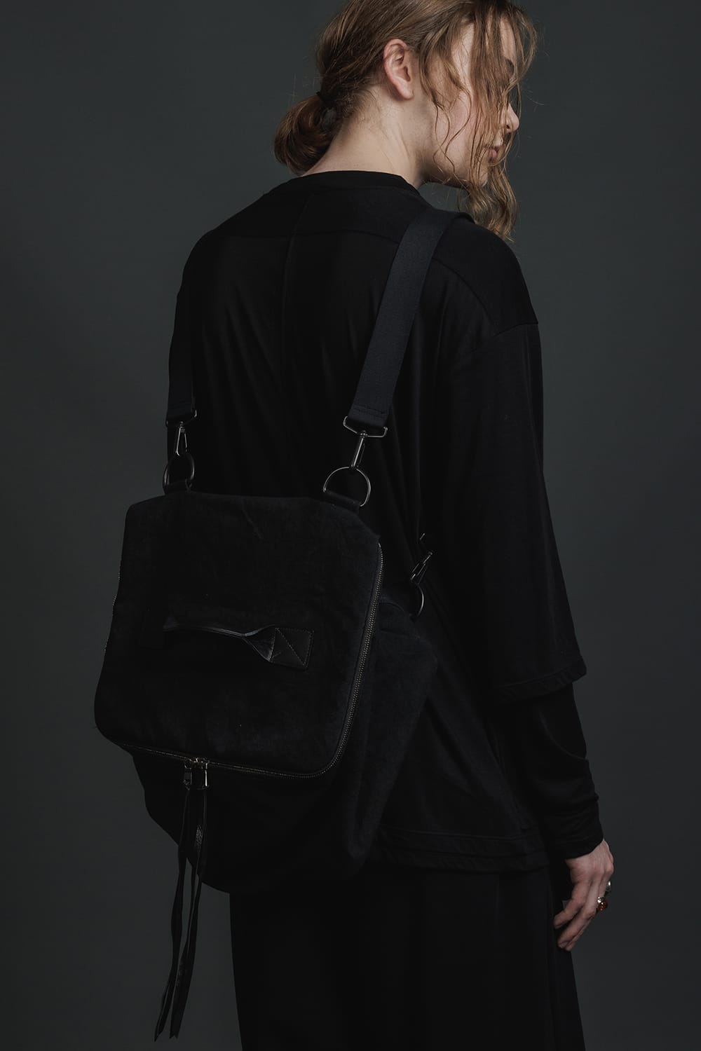 2Way Shoulder Bag Black