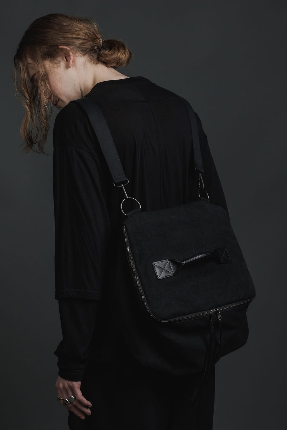 2Way Shoulder Bag Black