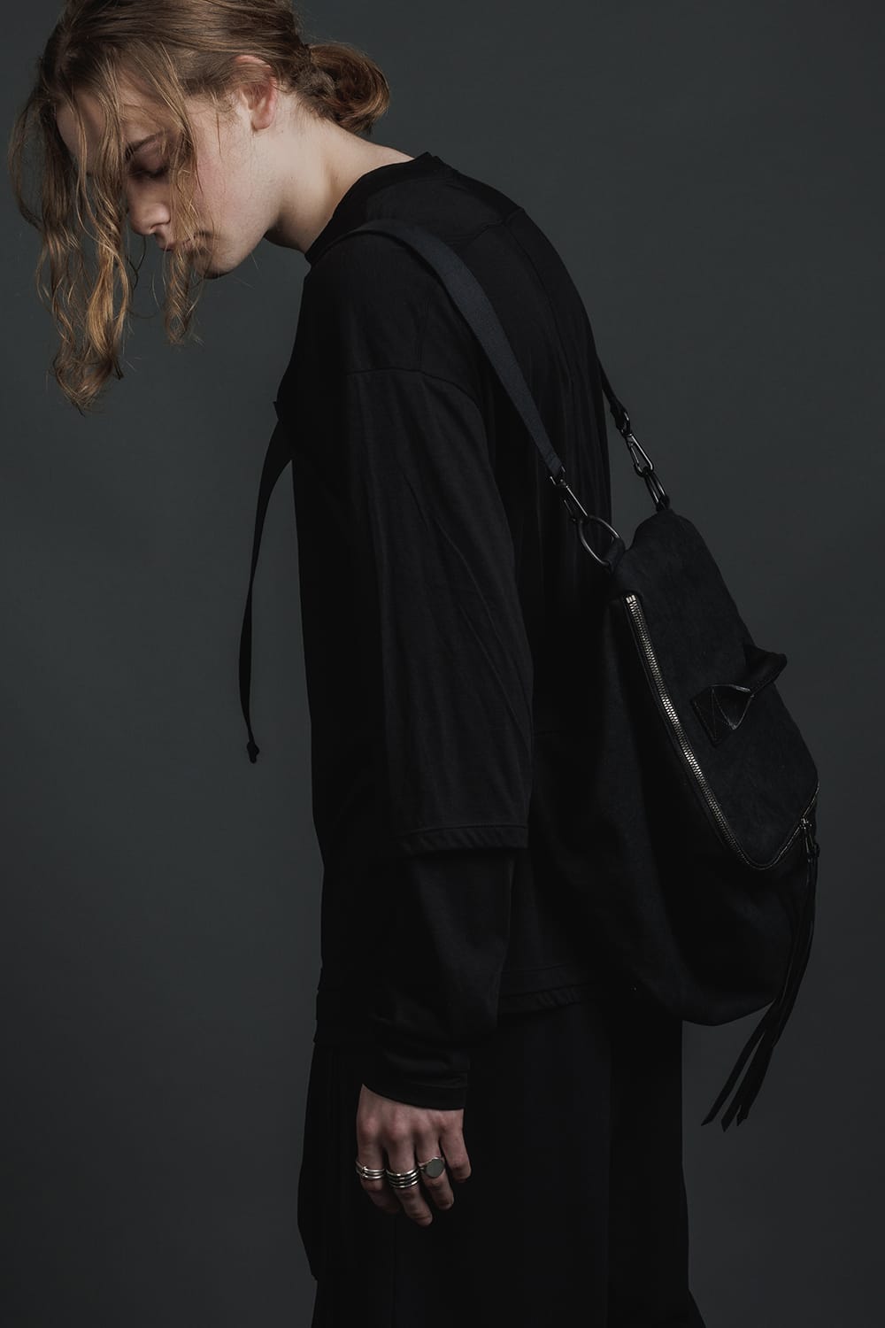 2Way Shoulder Bag Black