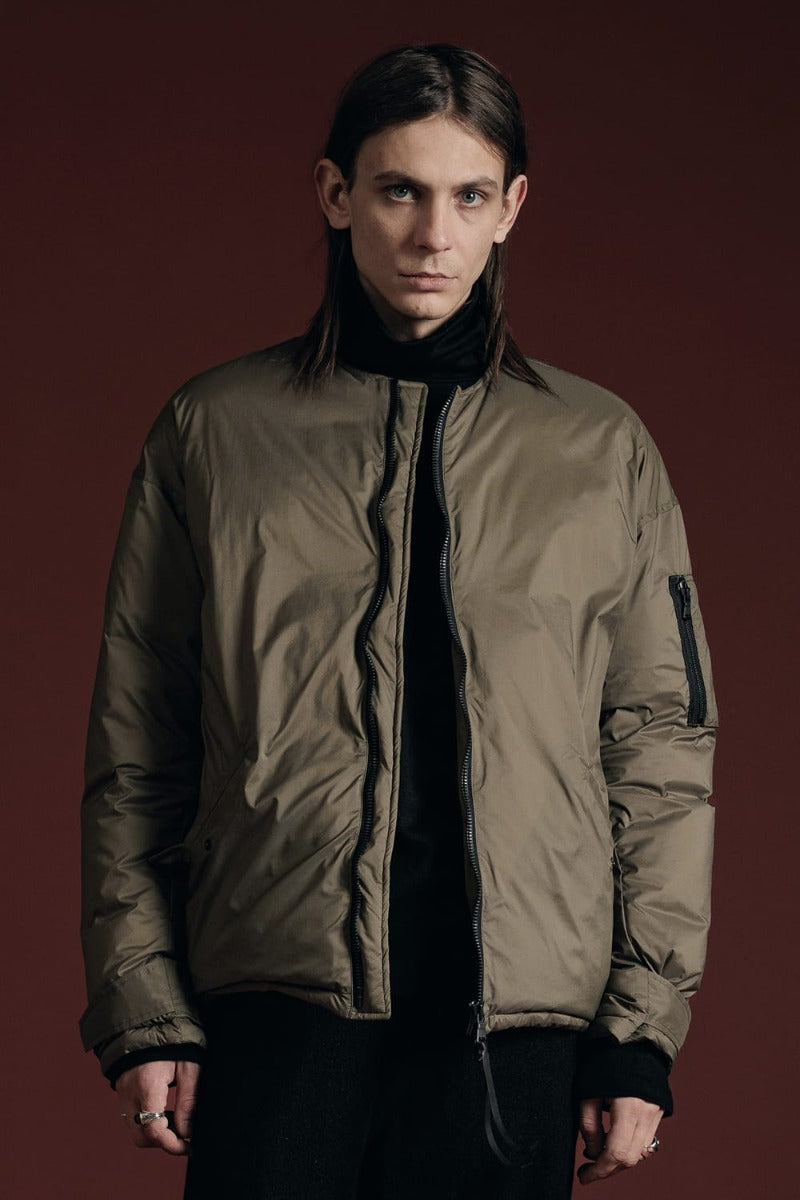 ダウンジャケット カーキ