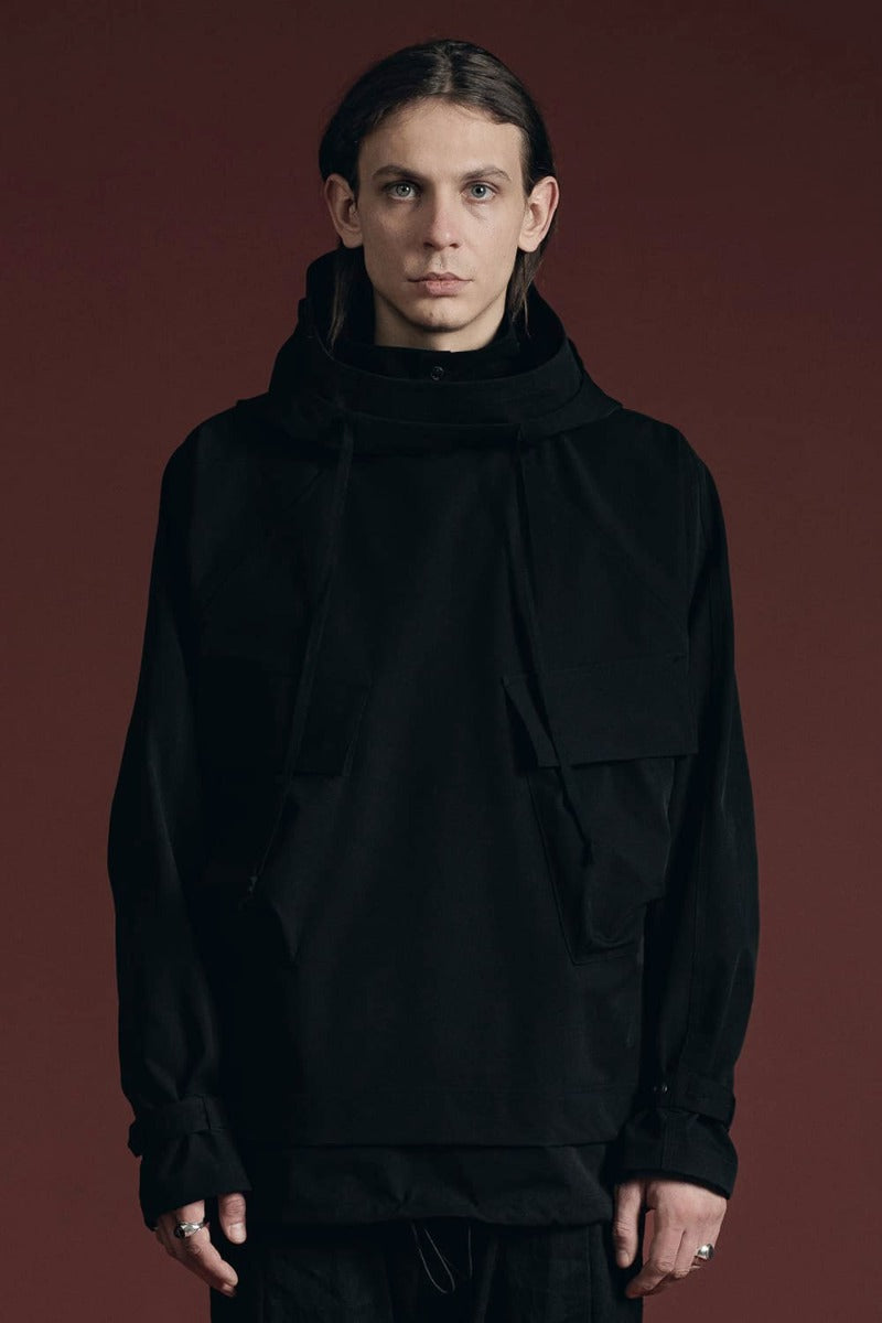 Water Repellency Anorak Black