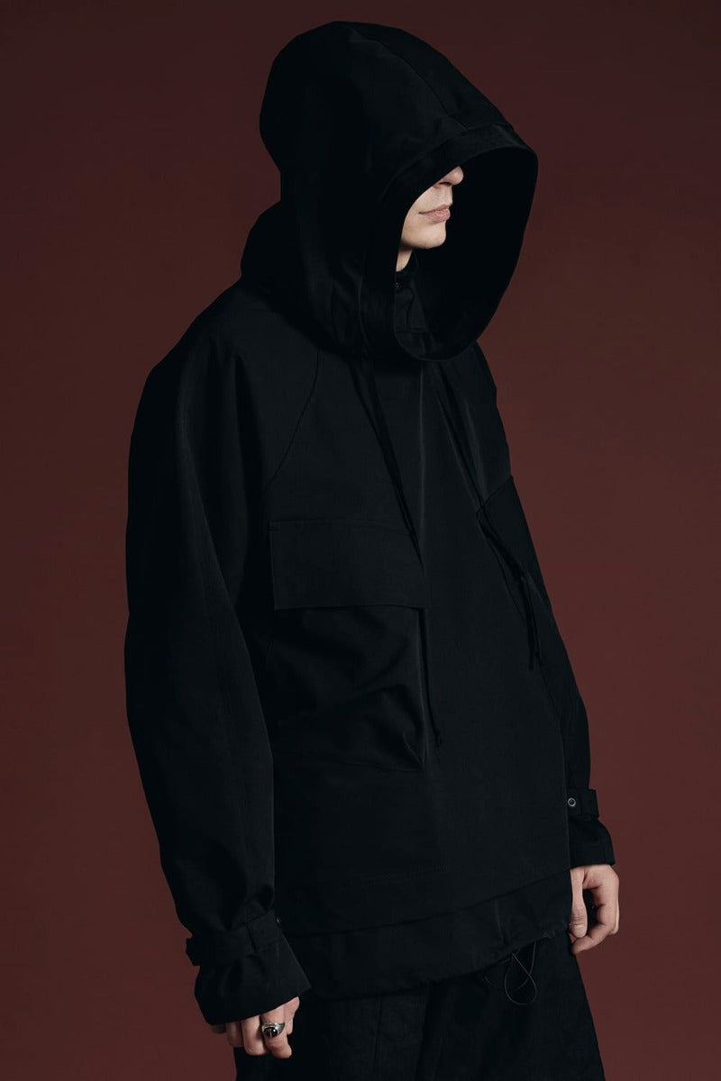 Water Repellency Anorak Black