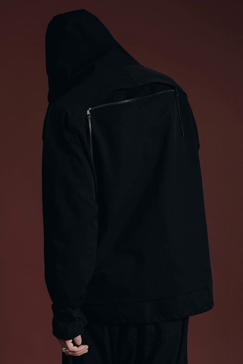 Water Repellency Anorak Black